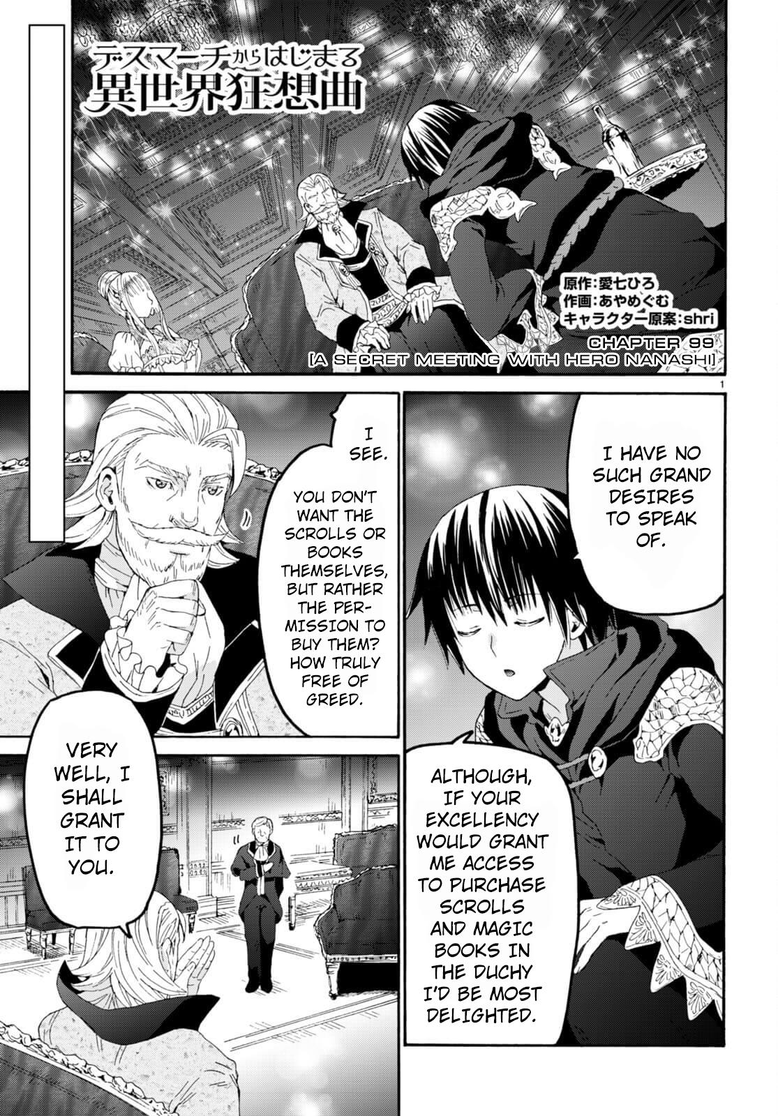 Death March kara Hajimaru Isekai Kyousoukyoku Chap 99 - Next Chap 100