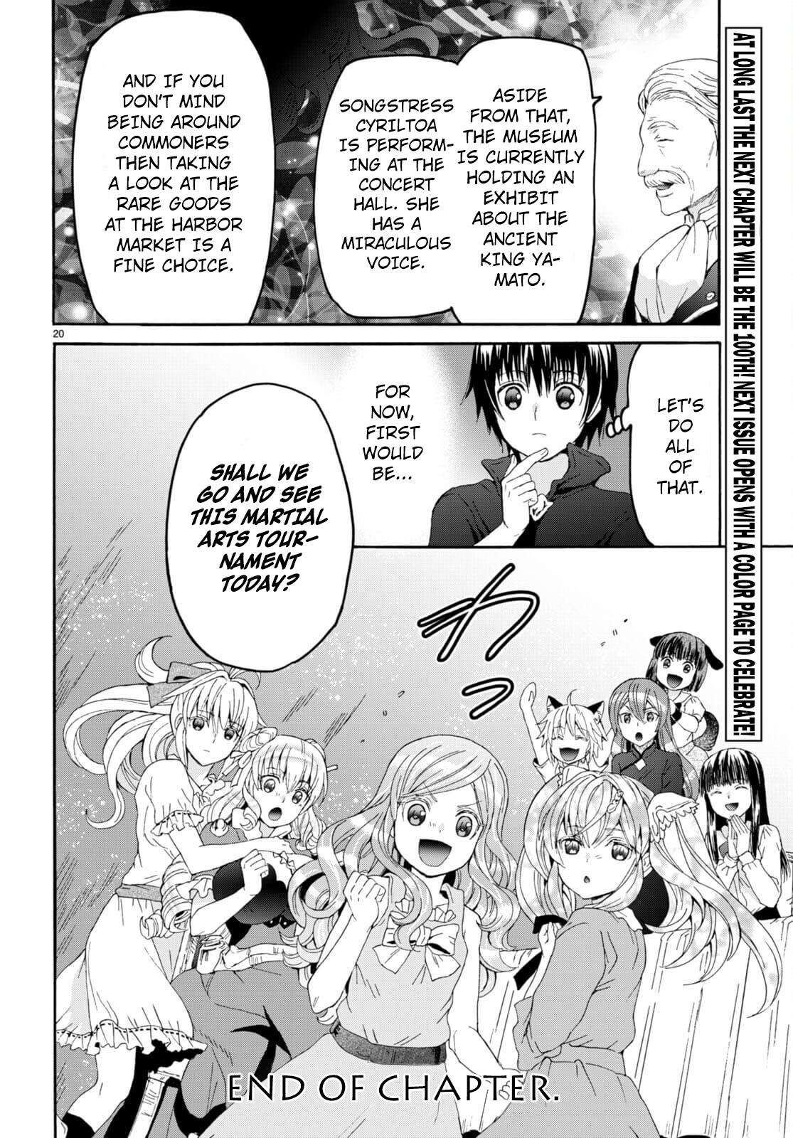 Death March kara Hajimaru Isekai Kyousoukyoku Chap 99 - Next Chap 100