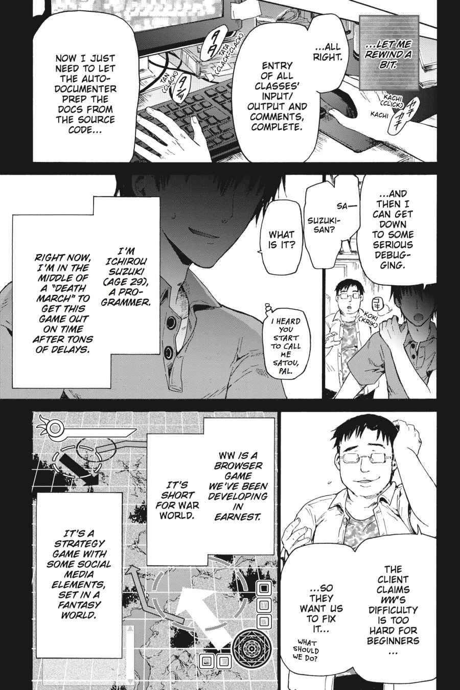 Death March kara Hajimaru Isekai Kyousoukyoku Chap 1 - Next Chap 2