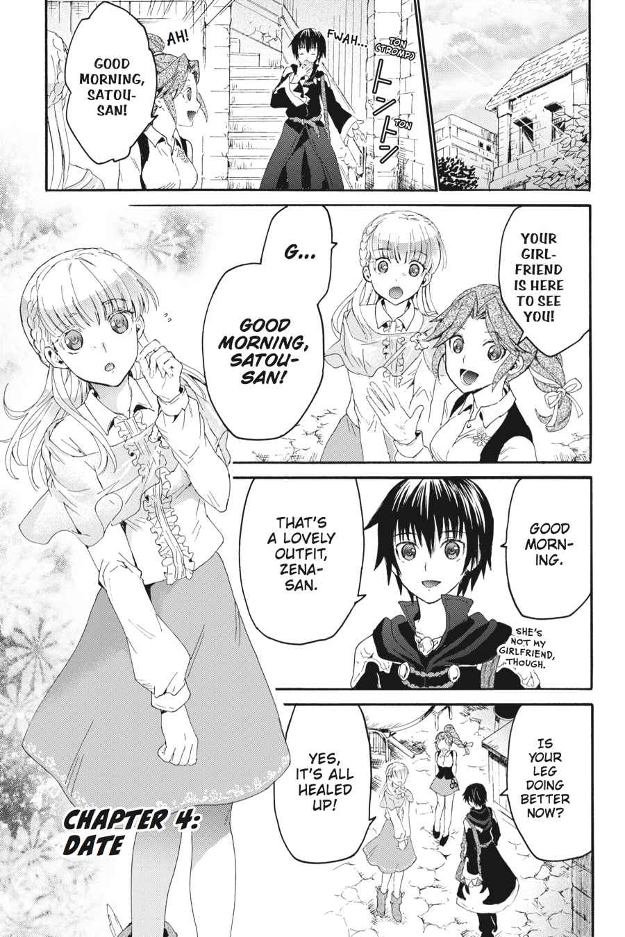 Death March kara Hajimaru Isekai Kyousoukyoku Chap 4 - Next Chap 5