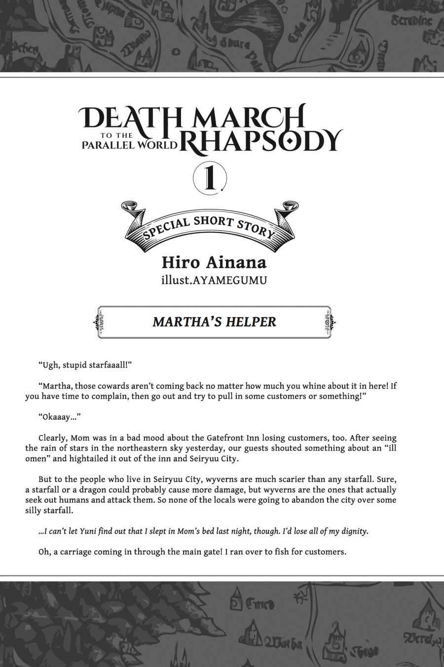 Death March kara Hajimaru Isekai Kyousoukyoku Chap 6.5 - Next Chap 7.5