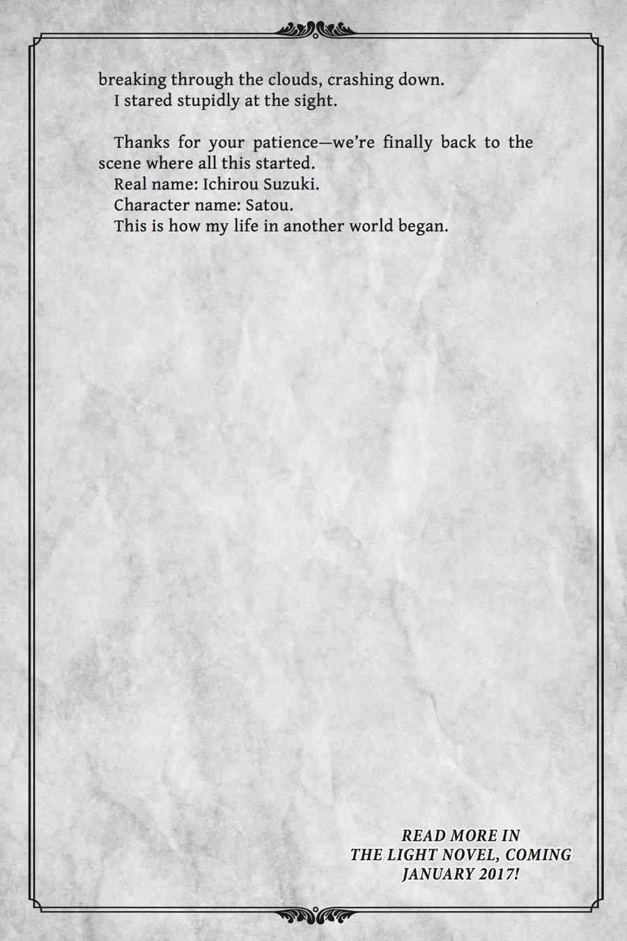 Death March kara Hajimaru Isekai Kyousoukyoku Chap 6.5 - Next Chap 7.5