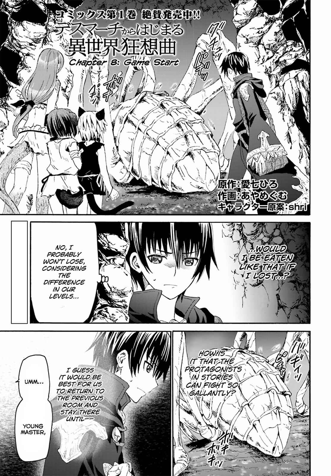 Death March kara Hajimaru Isekai Kyousoukyoku Chap 8 - Next Chap 9