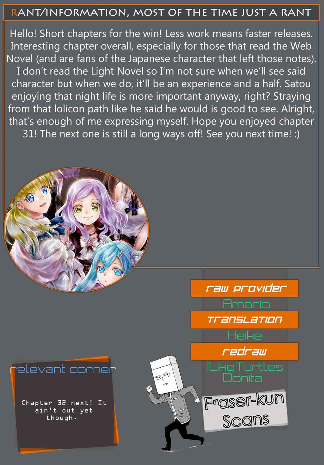 Death March kara Hajimaru Isekai Kyousoukyoku Chap 31 - Next Chap 32