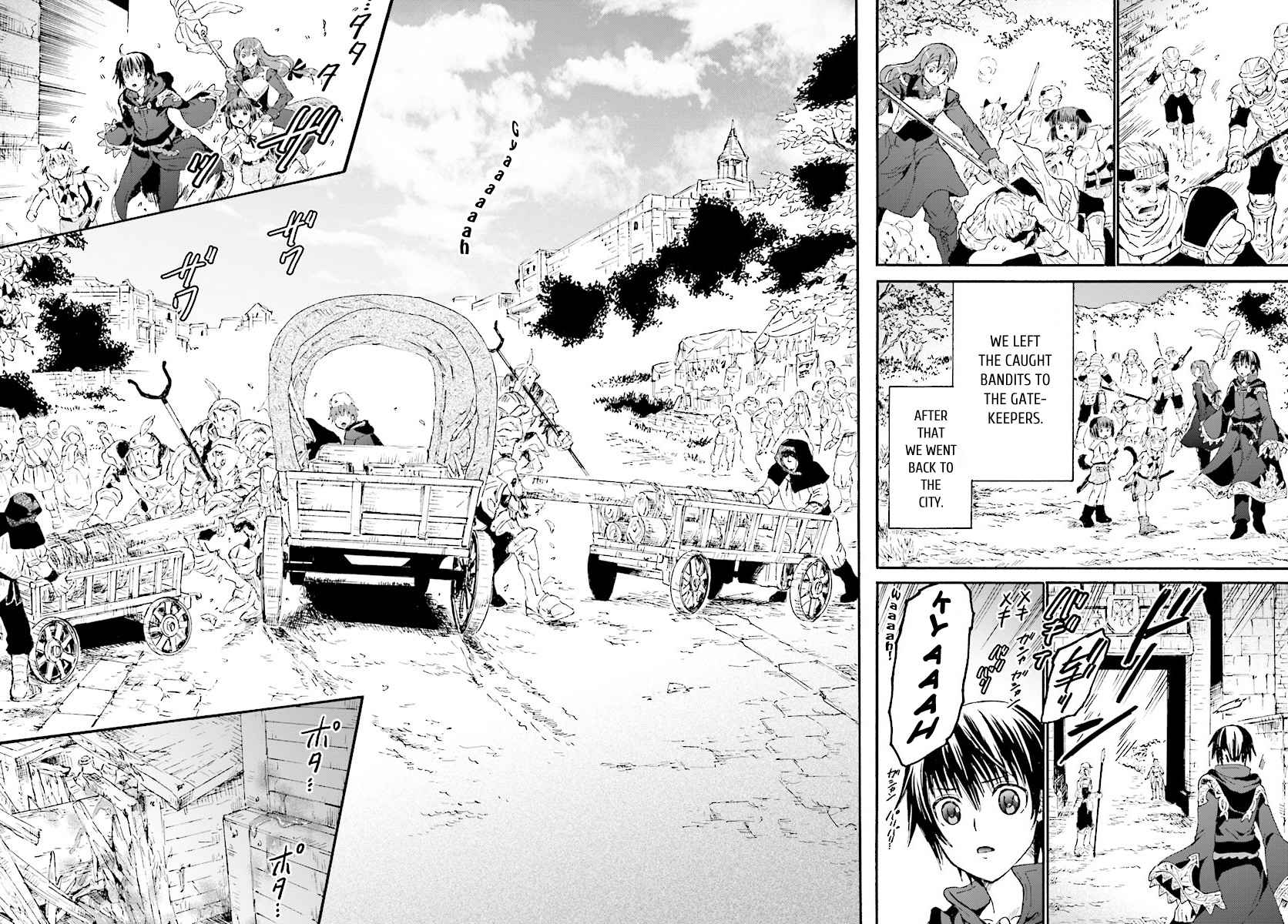 Death March kara Hajimaru Isekai Kyousoukyoku Chap 38 - Next Chap 39
