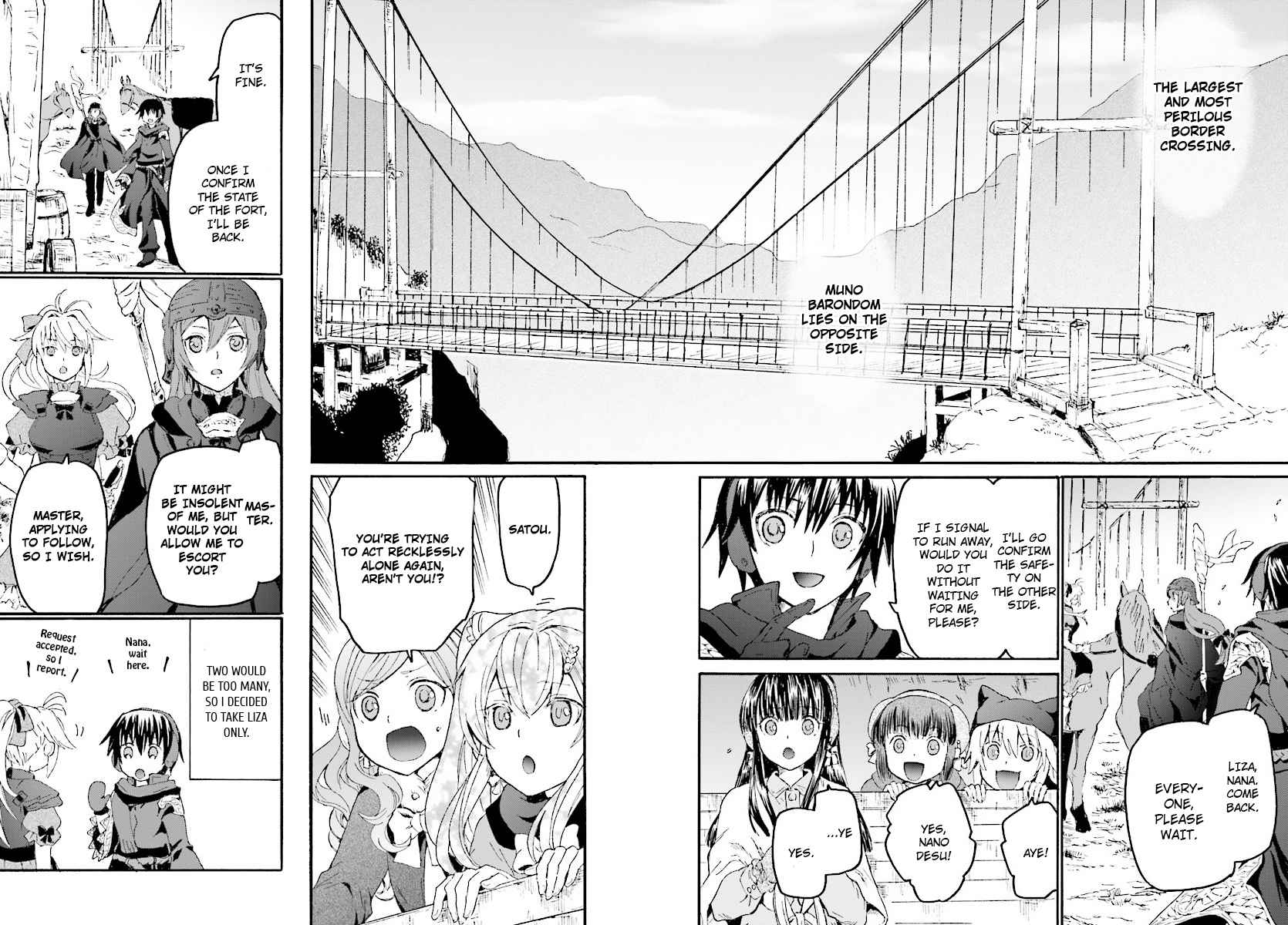 Death March kara Hajimaru Isekai Kyousoukyoku Chap 44 - Next Chap 45