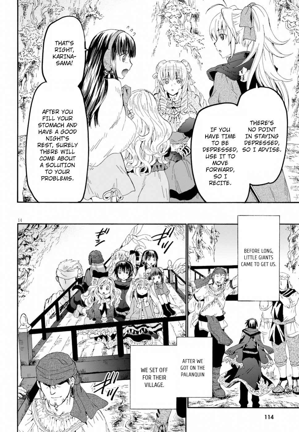 Death March kara Hajimaru Isekai Kyousoukyoku Chap 54 - Next Chap 55