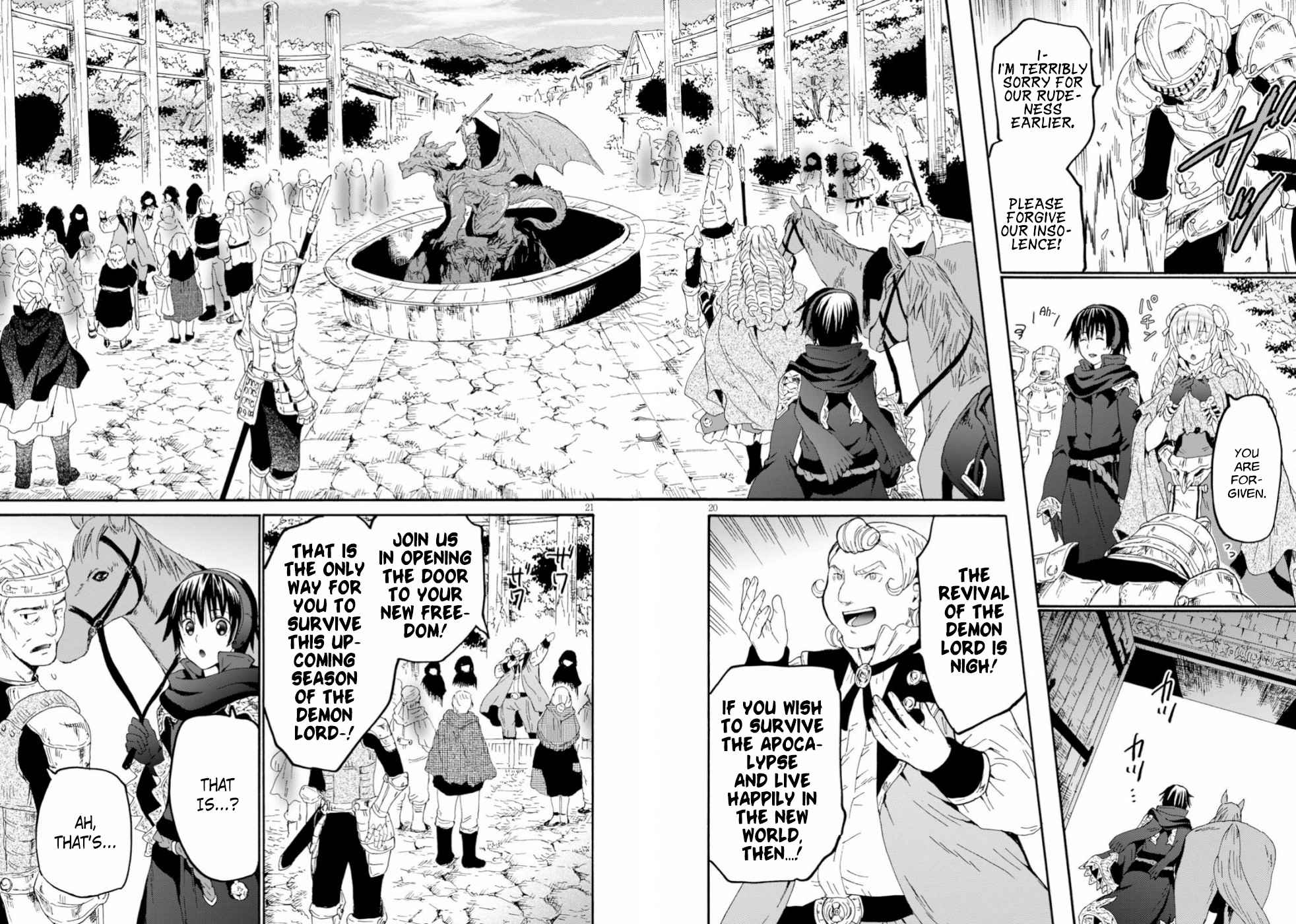 Death March kara Hajimaru Isekai Kyousoukyoku Chap 57 - Next Chap 58