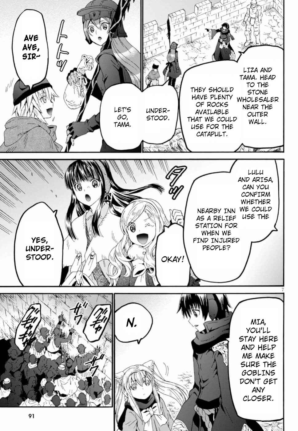 Death March kara Hajimaru Isekai Kyousoukyoku Chap 61 - Next Chap 62