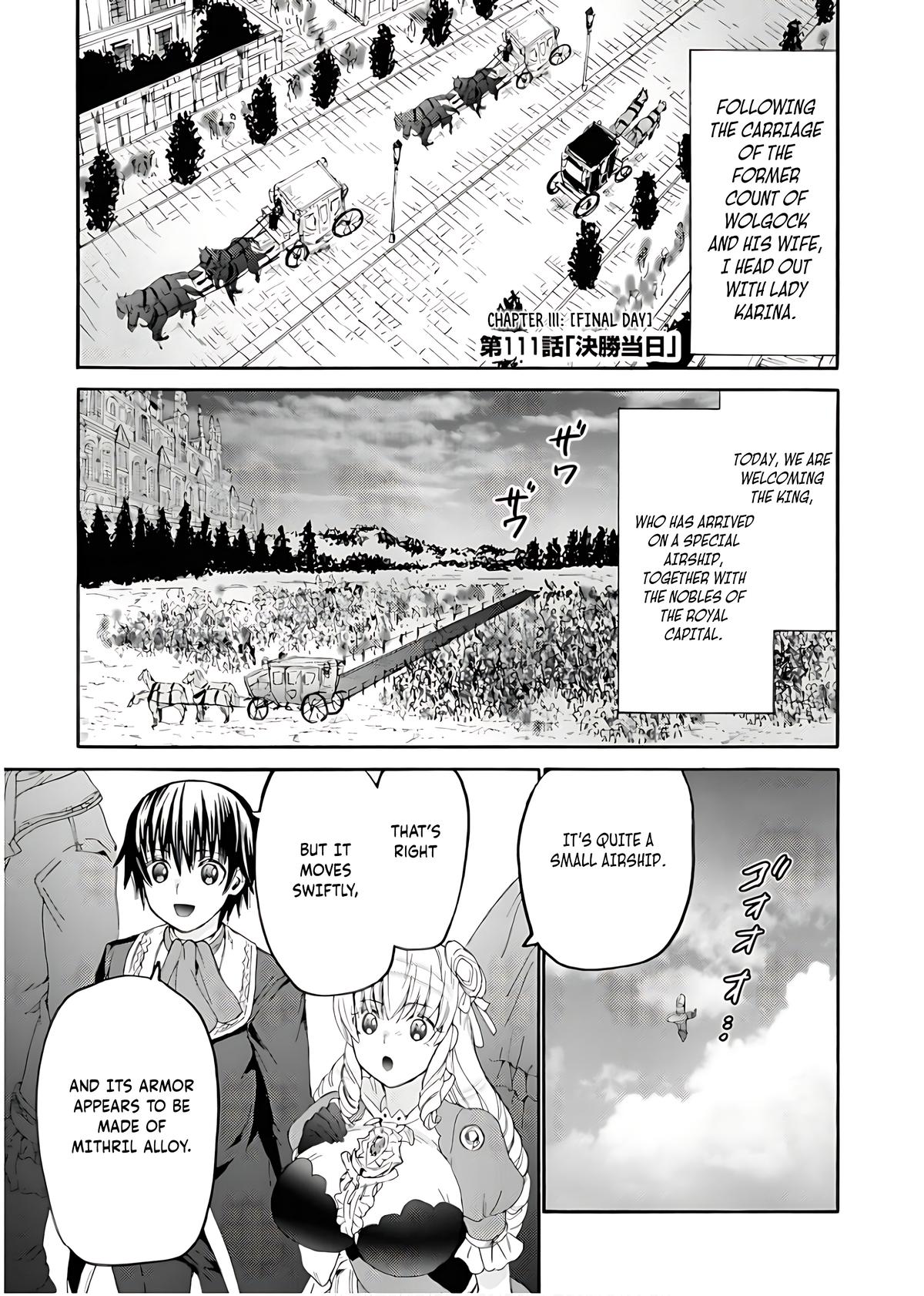 Death March kara Hajimaru Isekai Kyousoukyoku Chap 111 - Next Chap 112