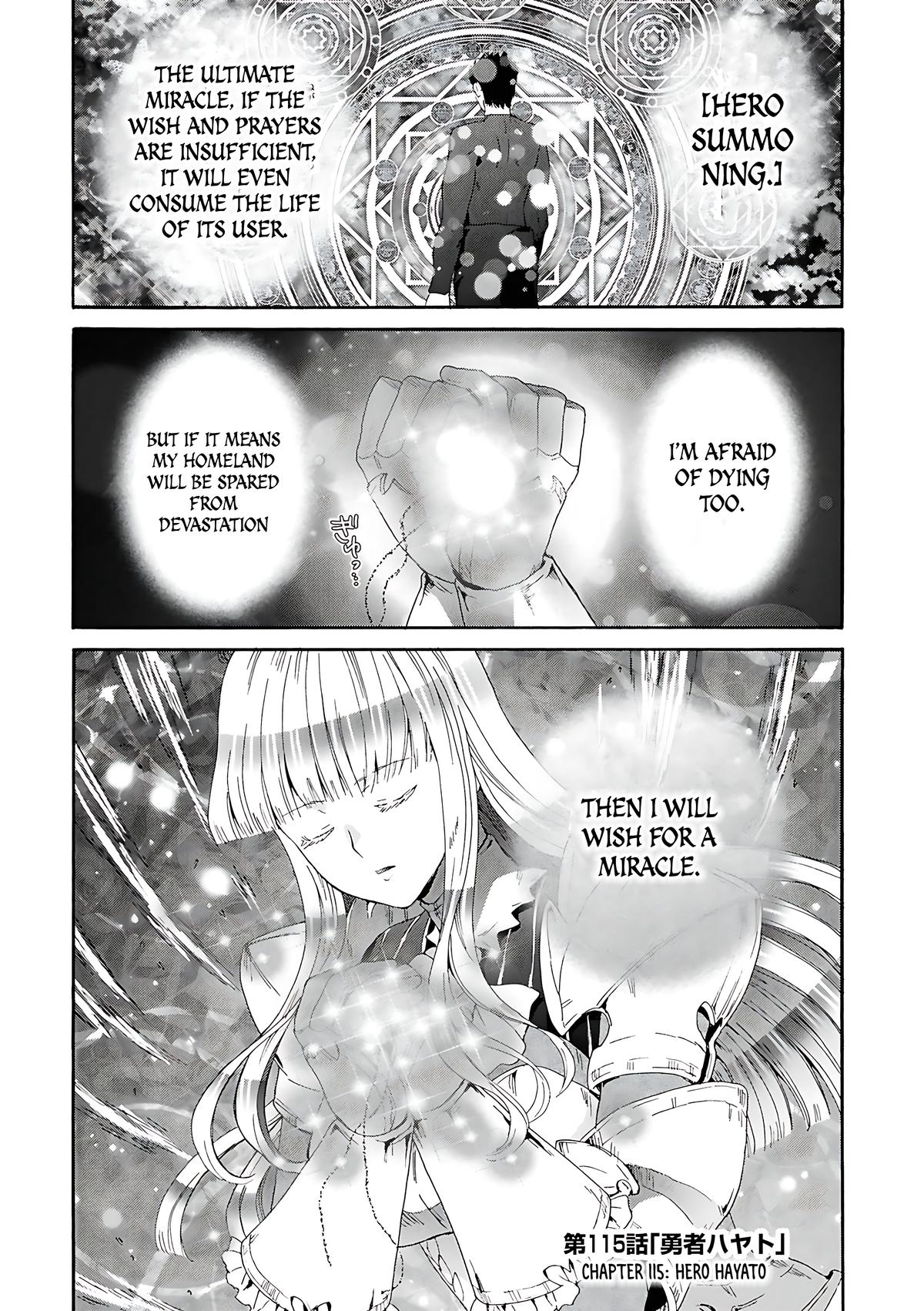Death March kara Hajimaru Isekai Kyousoukyoku Chap 115 - Next Chap 116