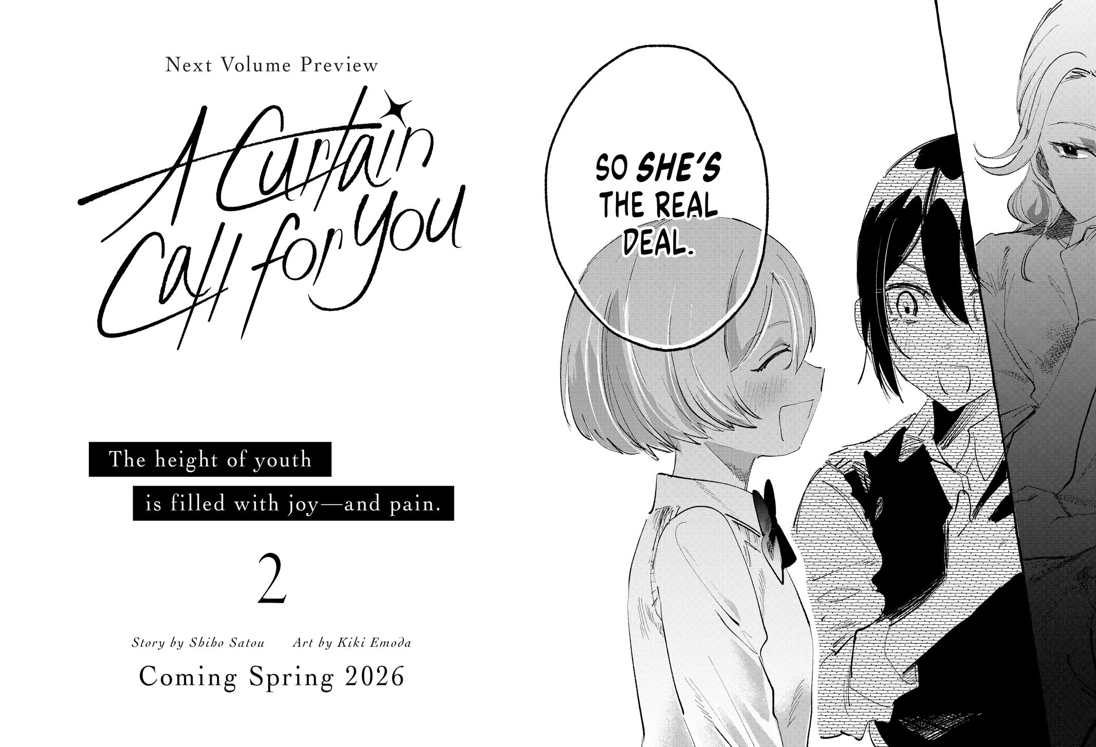 Kimi no Tame no Curtain Call Chap 6 - Next Chap 7