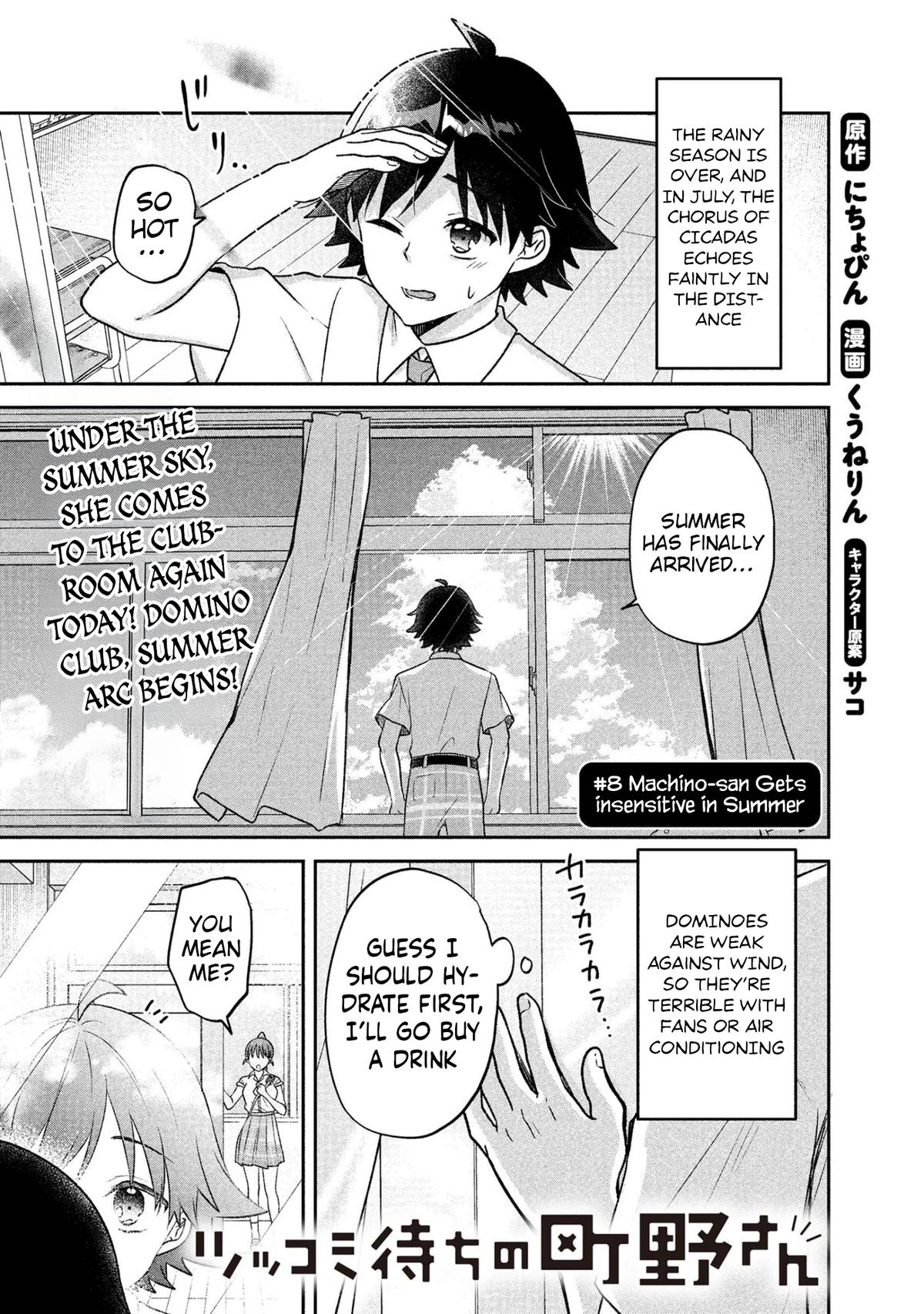 Tsukkomi Machi no Machino-san Chap 8 - Next Chap 9