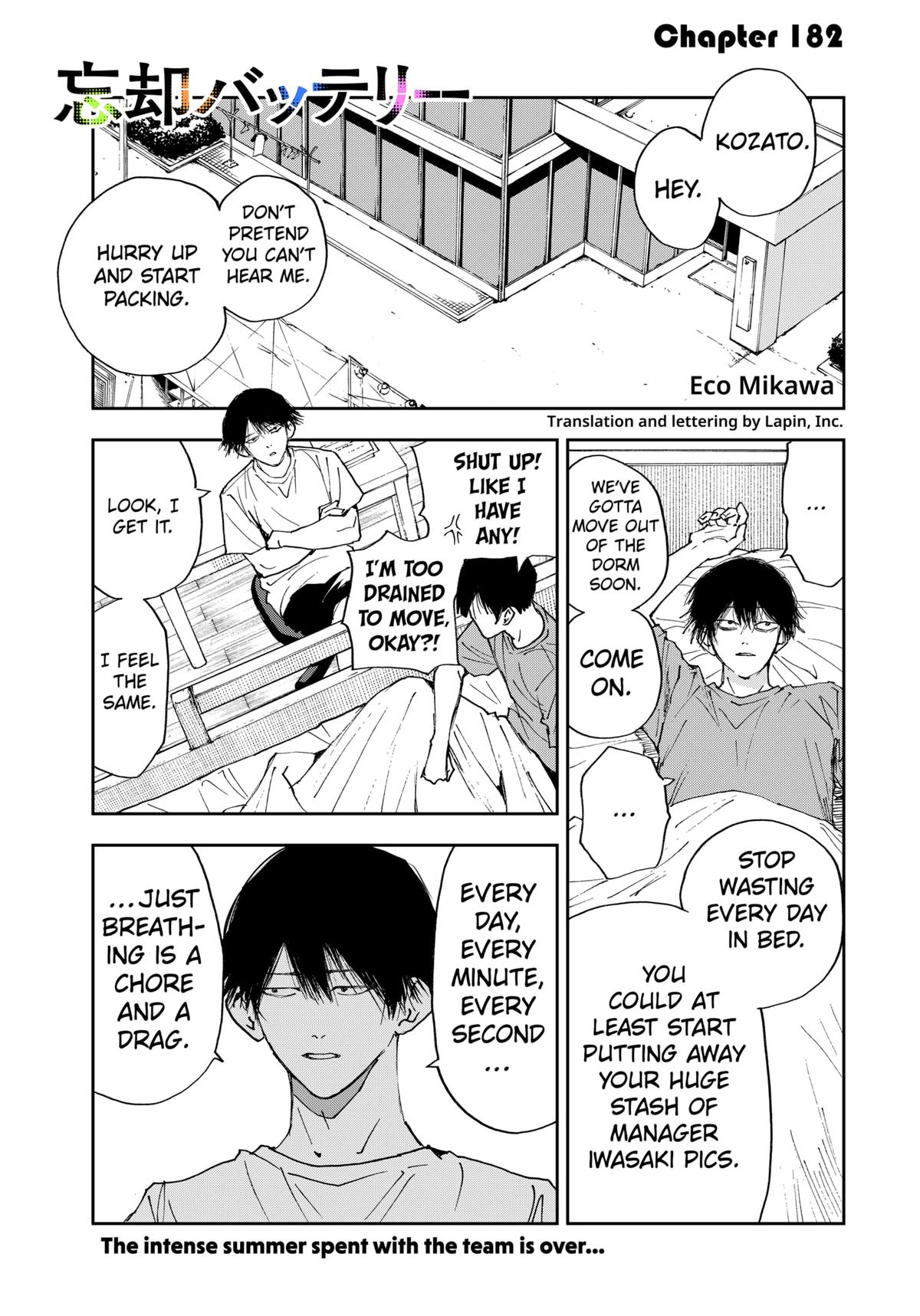 Boukyaku Battery Chap 182 - Next Chap 183
