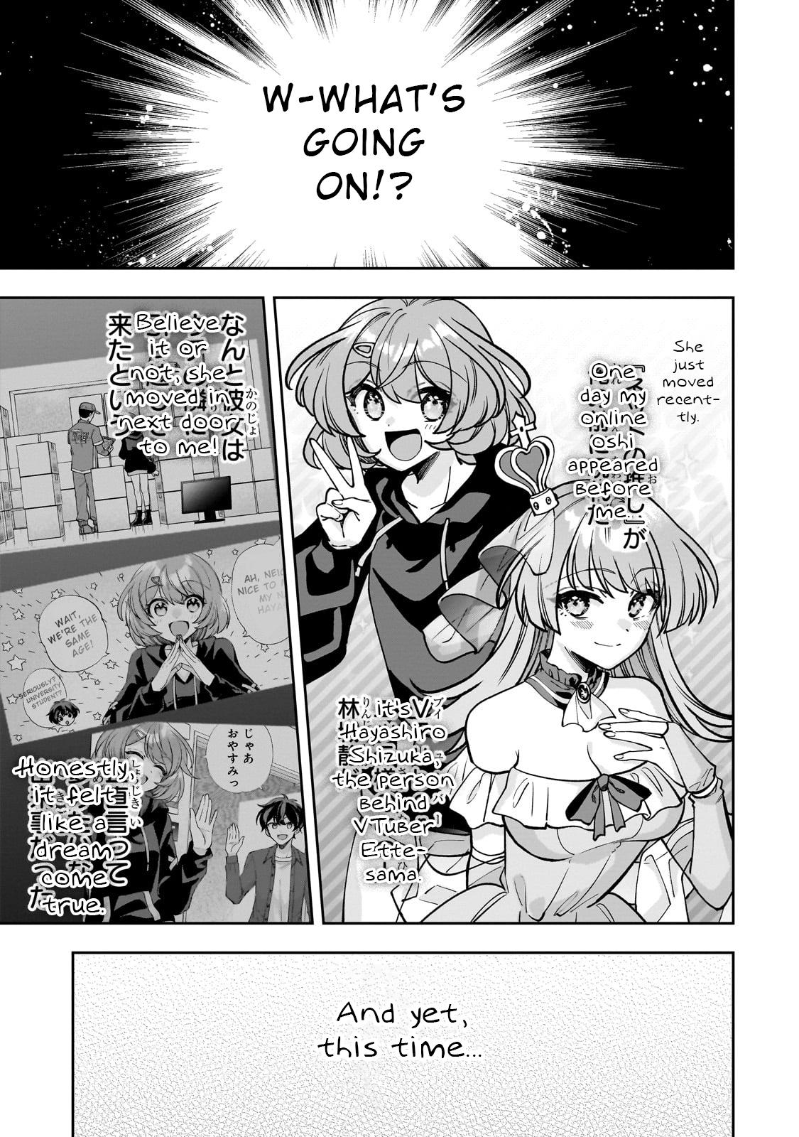 Net no Oshi to Real no Oshi ga Tonari ni Hikkoshitekita Chap 6 - Next Chap 7