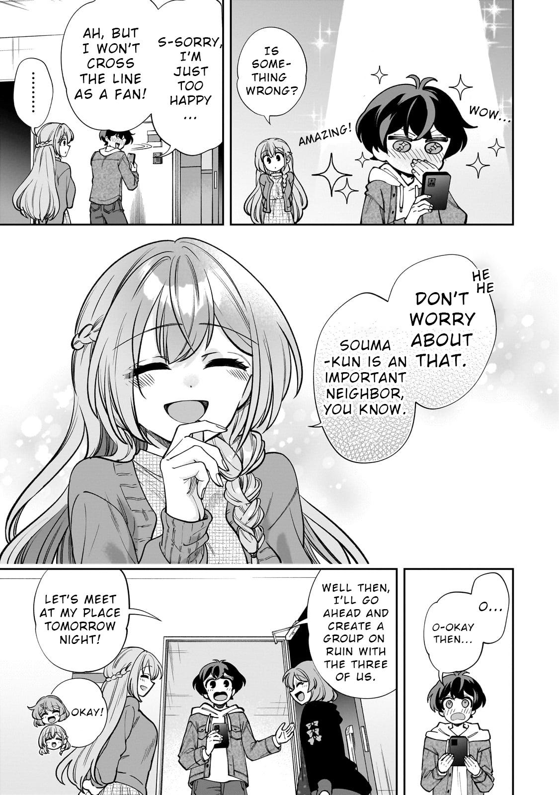 Net no Oshi to Real no Oshi ga Tonari ni Hikkoshitekita Chap 6 - Next Chap 7