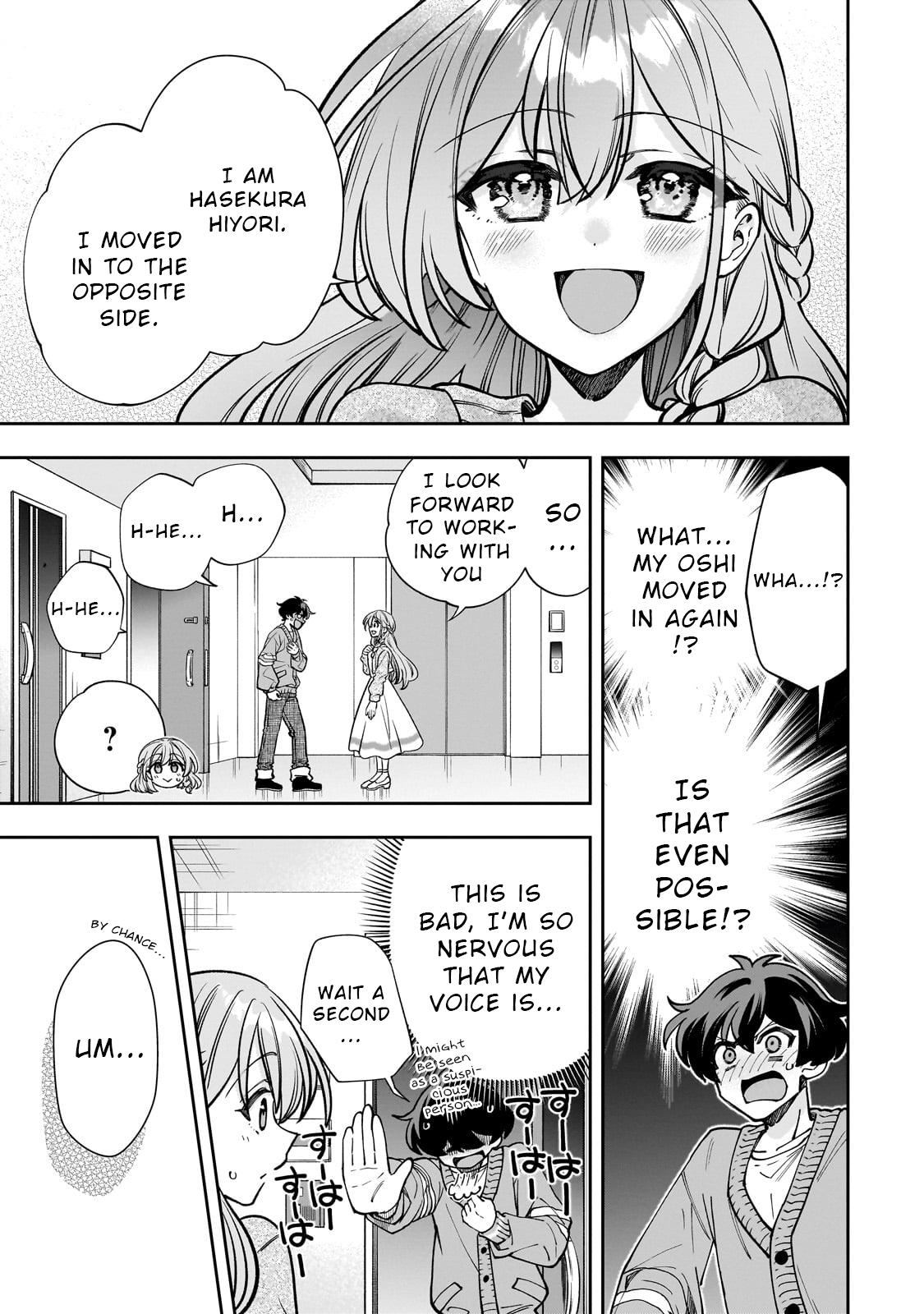 Net no Oshi to Real no Oshi ga Tonari ni Hikkoshitekita Chap 6 - Next Chap 7