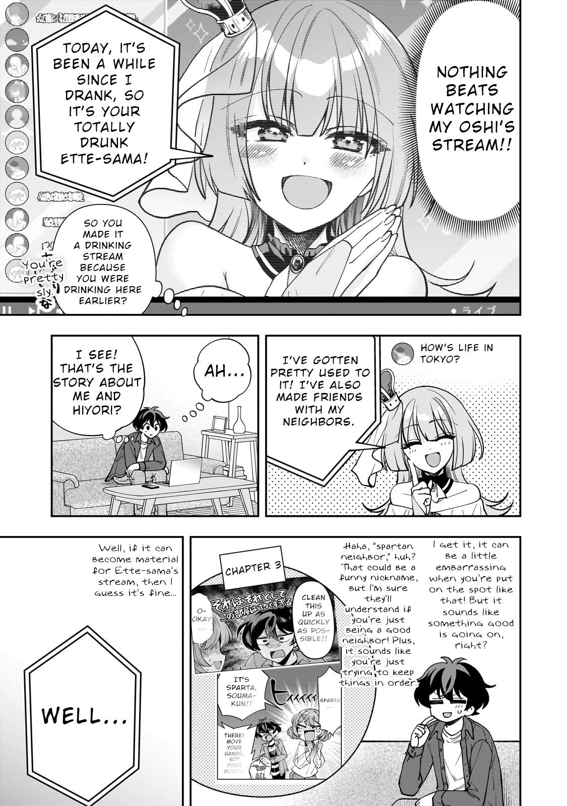 Net no Oshi to Real no Oshi ga Tonari ni Hikkoshitekita Chap 9 - Next Chap 10