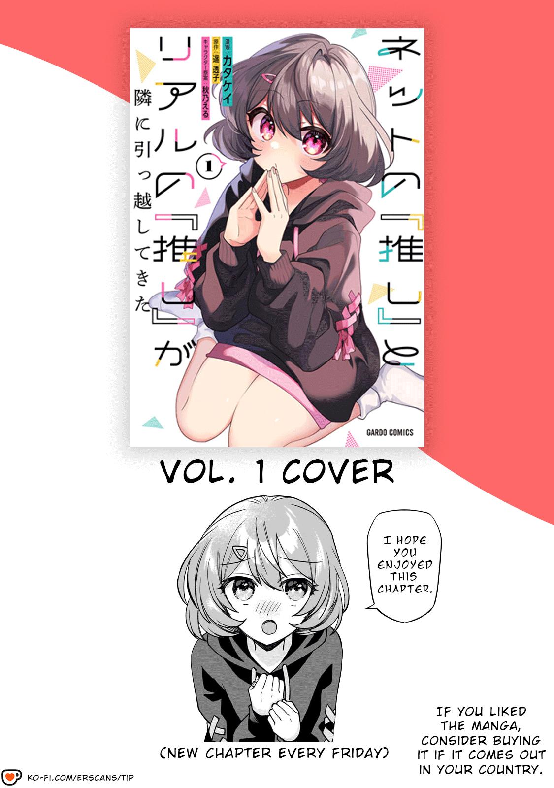 Net no Oshi to Real no Oshi ga Tonari ni Hikkoshitekita Chap 9 - Next Chap 10
