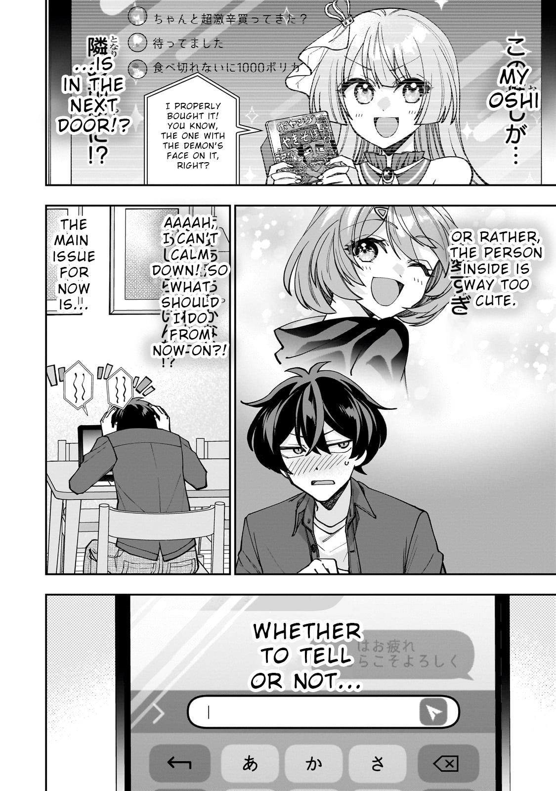 Net no Oshi to Real no Oshi ga Tonari ni Hikkoshitekita Chap 1 - Next Chap 2