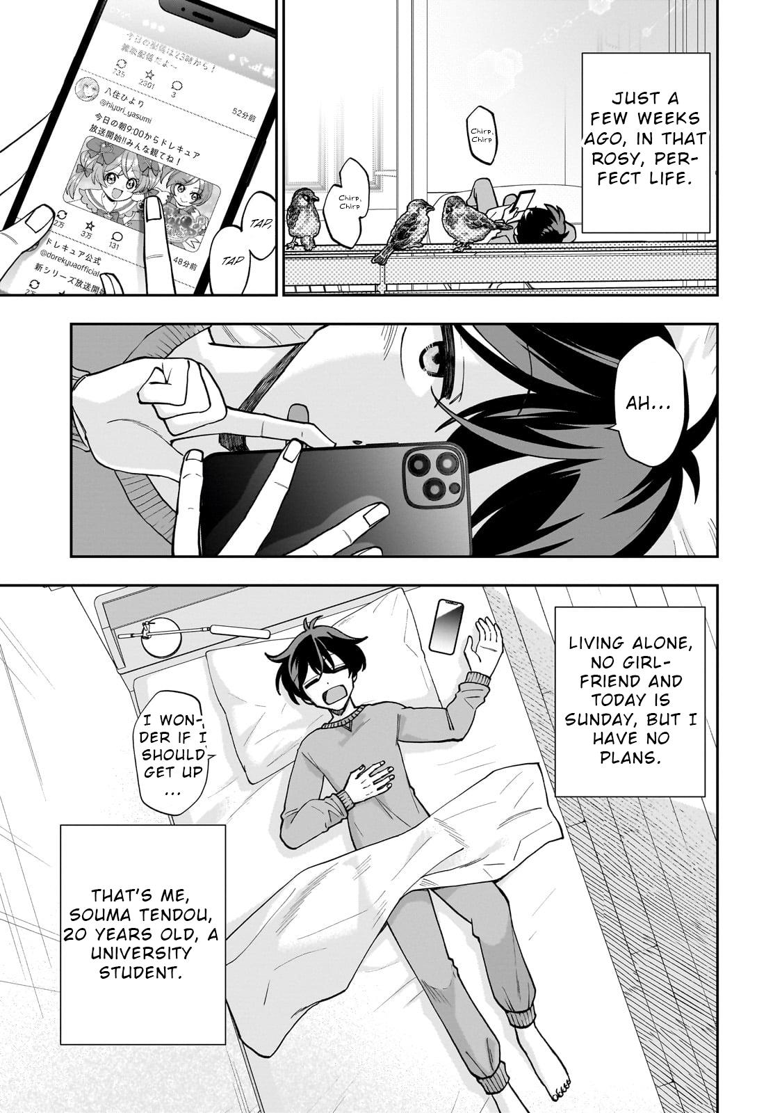 Net no Oshi to Real no Oshi ga Tonari ni Hikkoshitekita Chap 1 - Next Chap 2