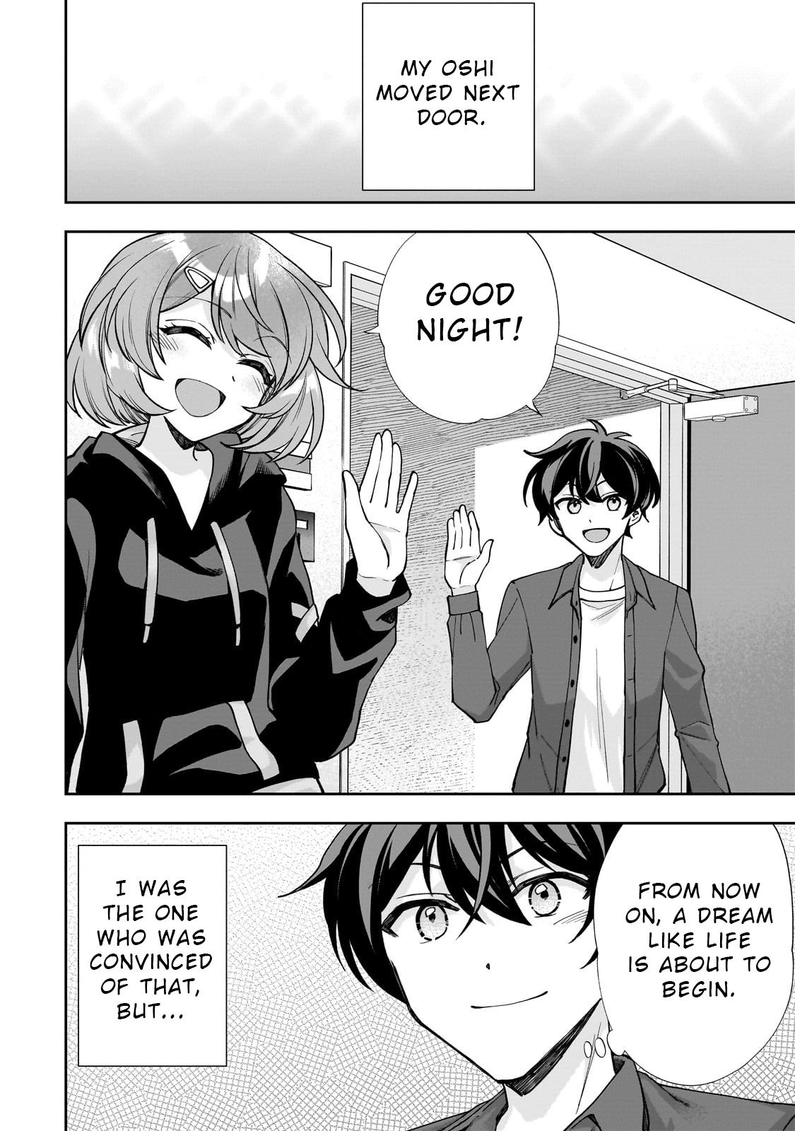 Net no Oshi to Real no Oshi ga Tonari ni Hikkoshitekita Chap 1 - Next Chap 2