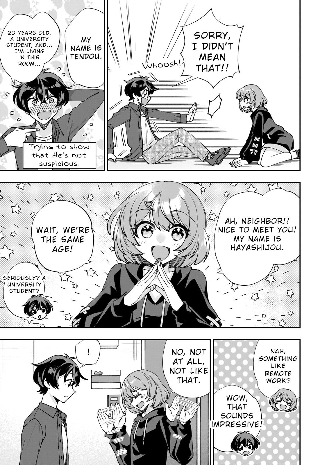 Net no Oshi to Real no Oshi ga Tonari ni Hikkoshitekita Chap 1 - Next Chap 2