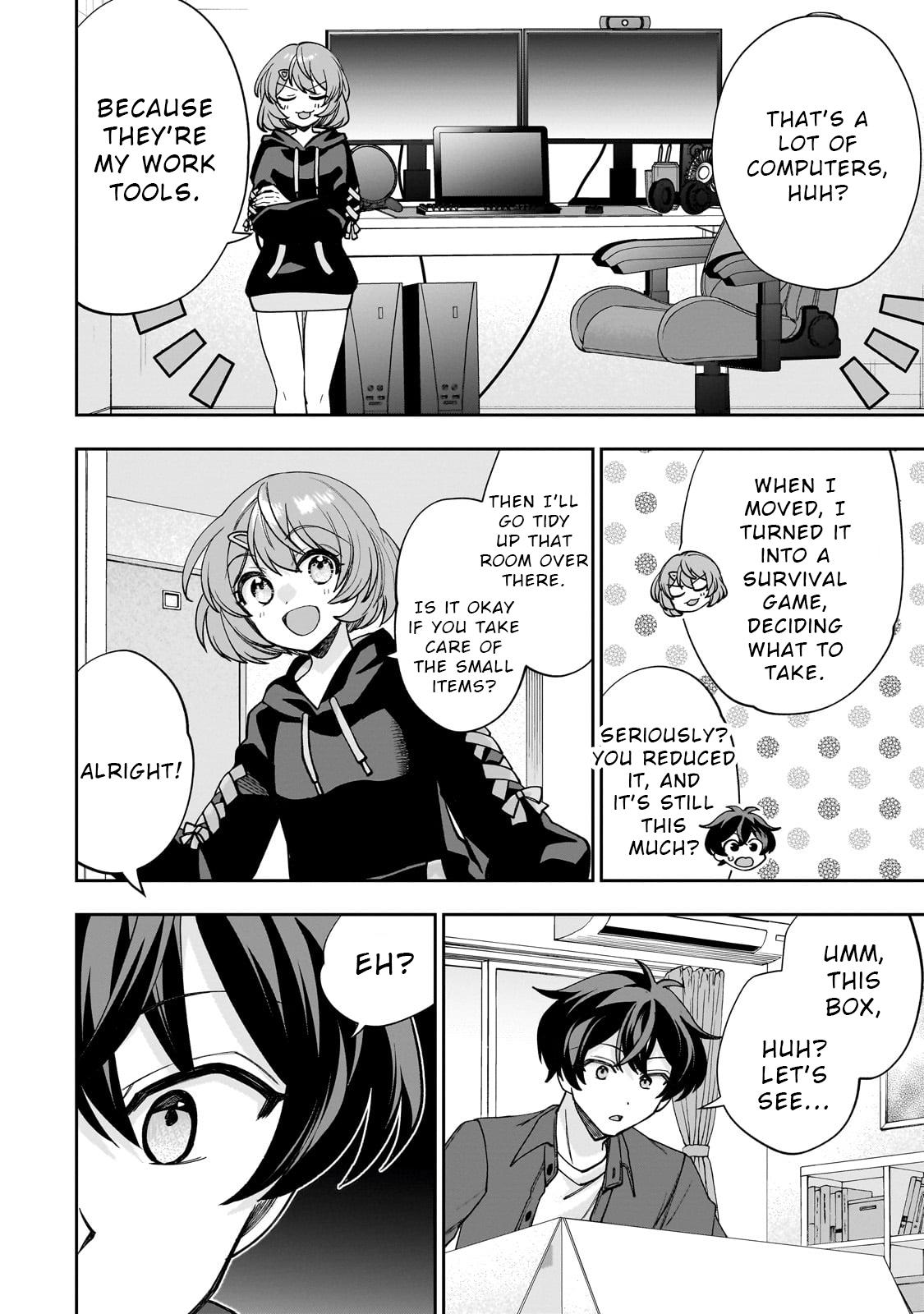 Net no Oshi to Real no Oshi ga Tonari ni Hikkoshitekita Chap 1 - Next Chap 2