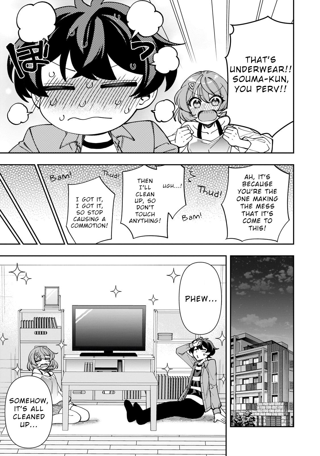 Net no Oshi to Real no Oshi ga Tonari ni Hikkoshitekita Chap 3 - Next Chap 4
