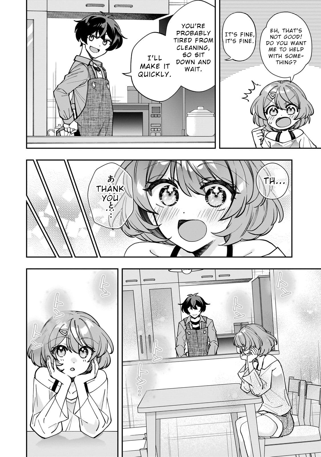 Net no Oshi to Real no Oshi ga Tonari ni Hikkoshitekita Chap 3 - Next Chap 4