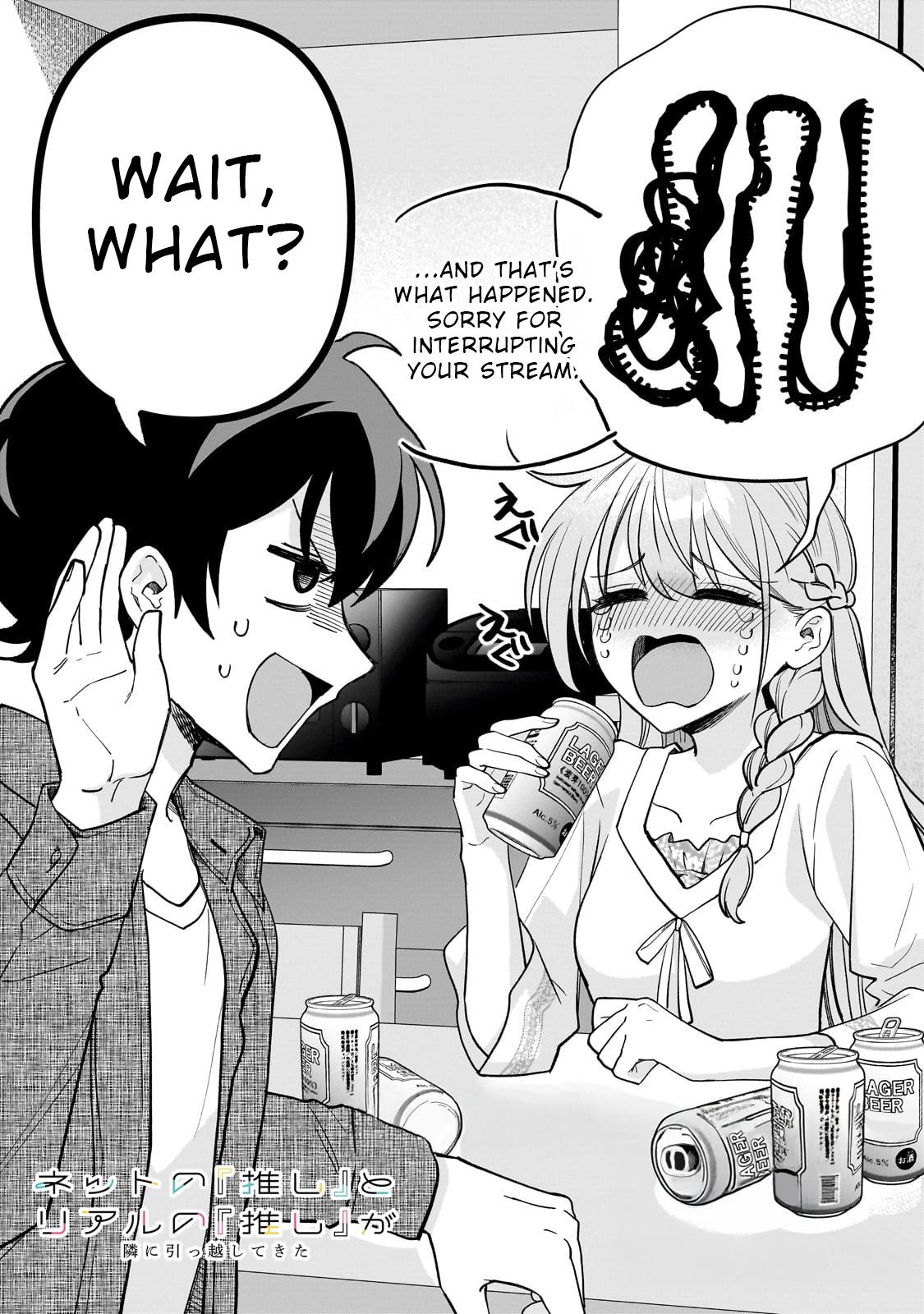 Net no Oshi to Real no Oshi ga Tonari ni Hikkoshitekita Chap 14 - Next Chap 15