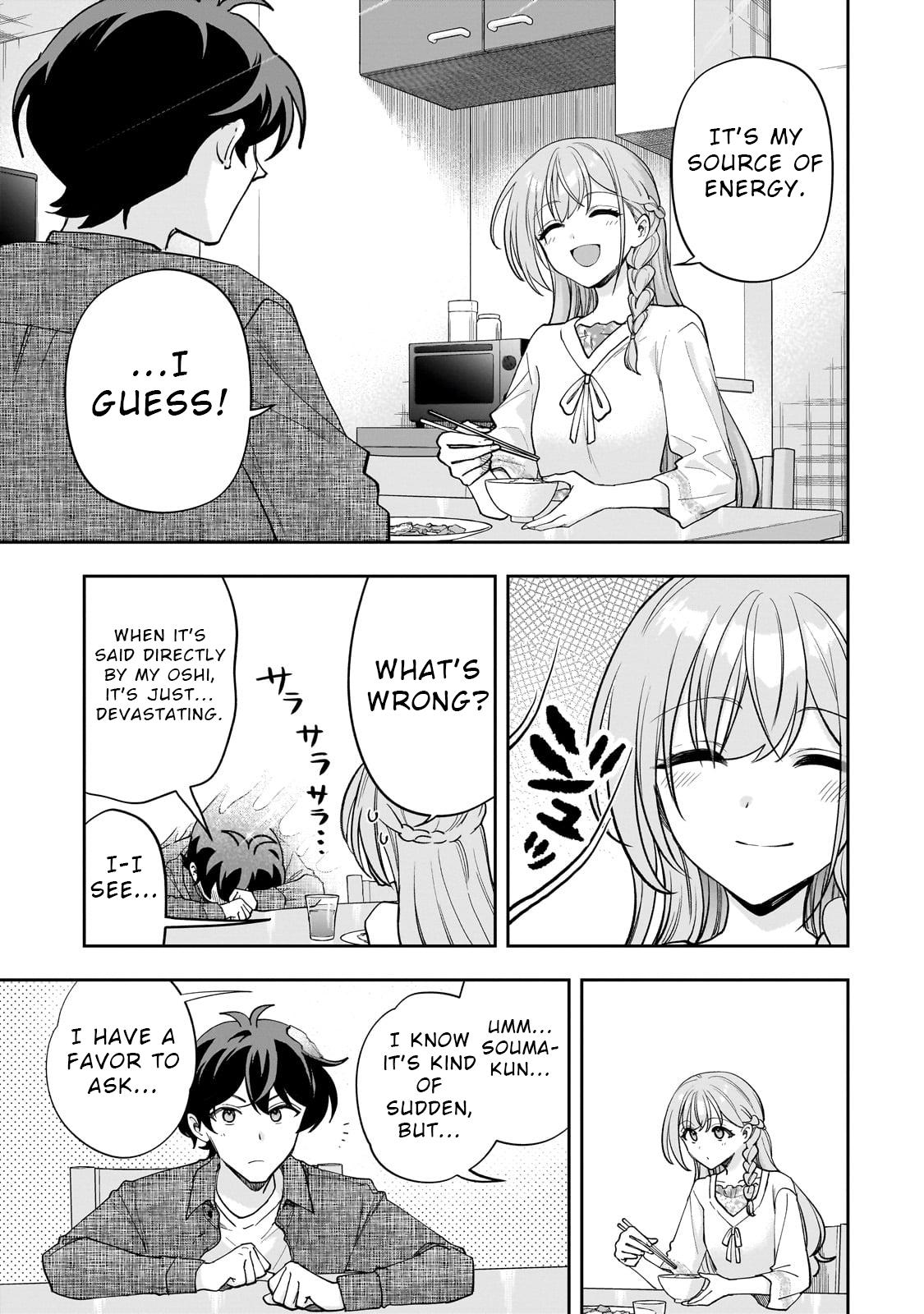 Net no Oshi to Real no Oshi ga Tonari ni Hikkoshitekita Chap 14 - Next Chap 15