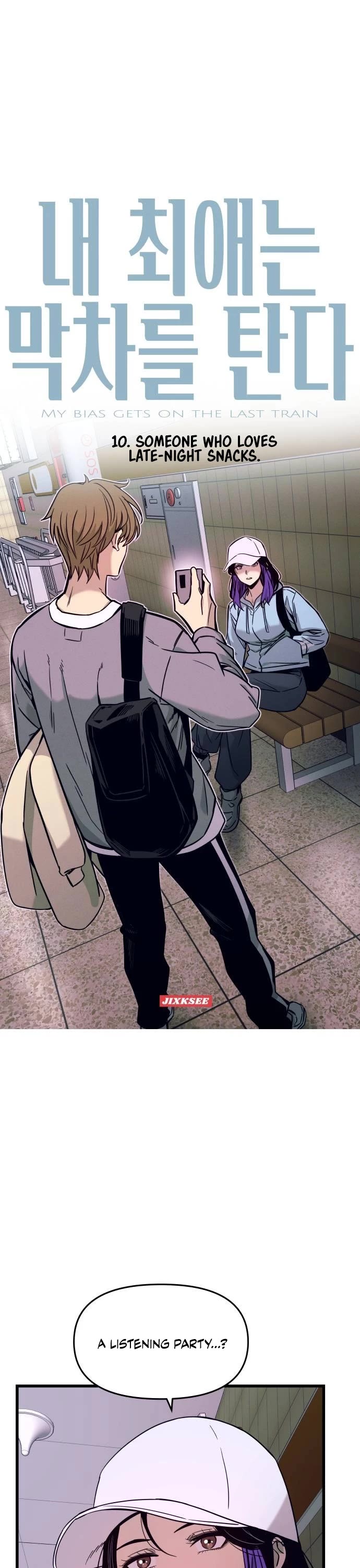 My Bias Gets on the Last Train Chap 10 - Next Chap 11