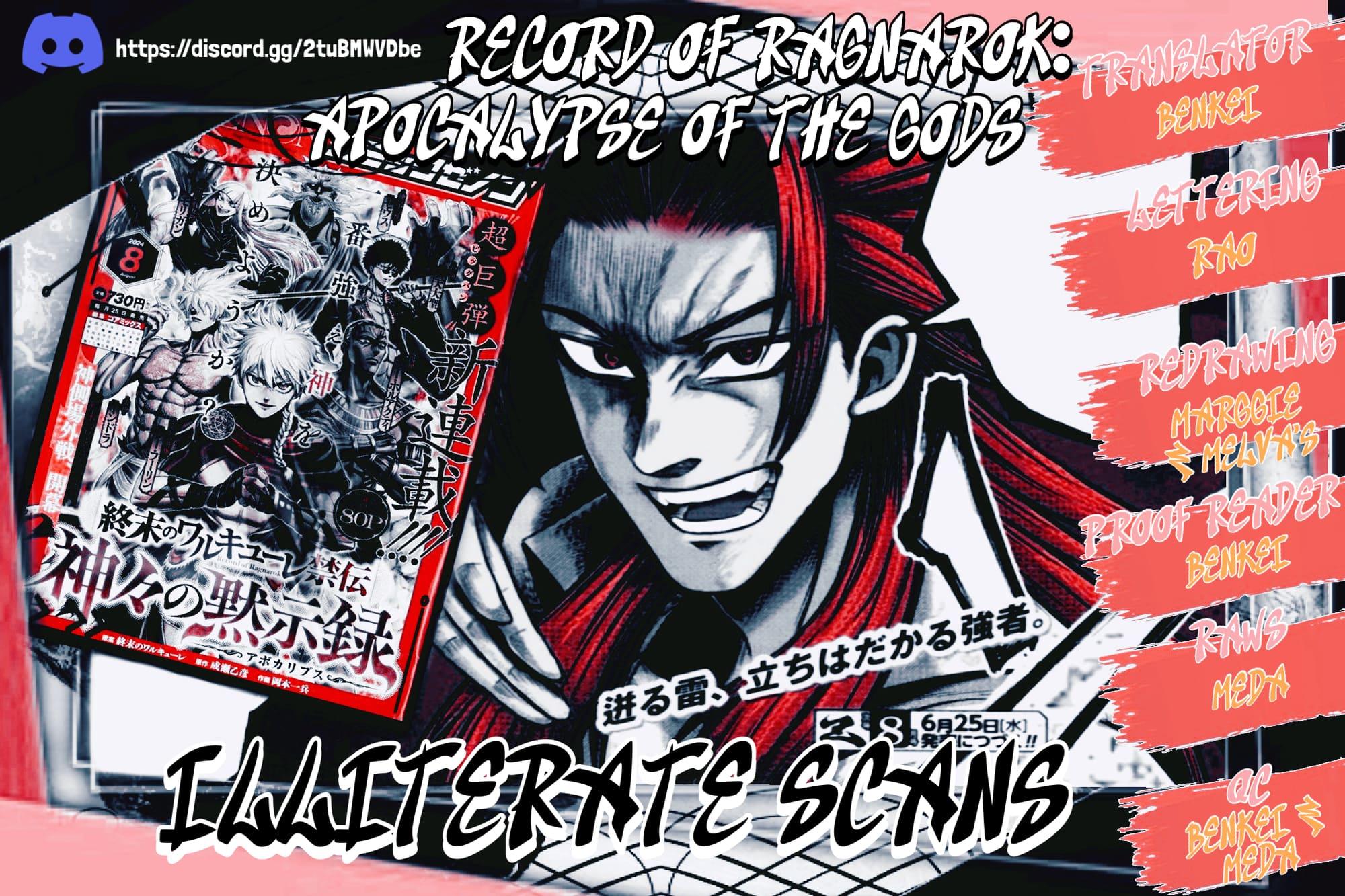 Shuumatsu no Walküre Kinden: Kamigami no Apocalypse Chap 14 - Next Chap 15