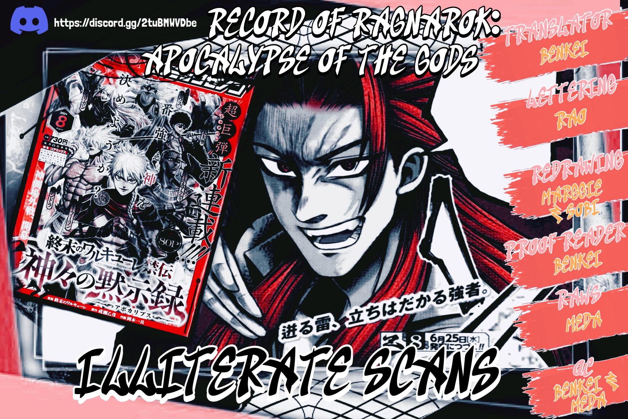 Shuumatsu no Walküre Kinden: Kamigami no Apocalypse Chap 16 - Next Chap 17