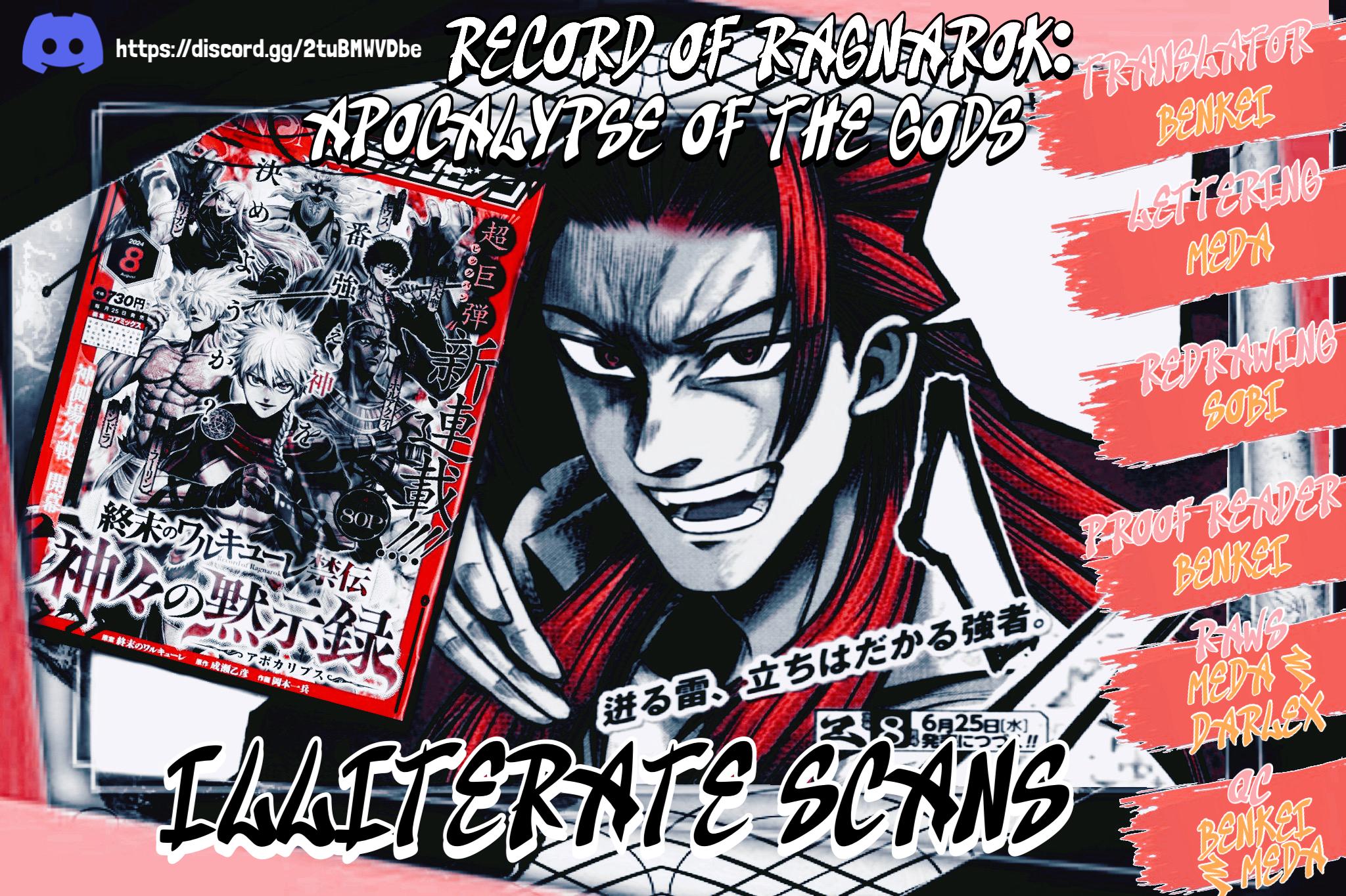 Shuumatsu no Walküre Kinden: Kamigami no Apocalypse Chap 11 - Next Chap 12