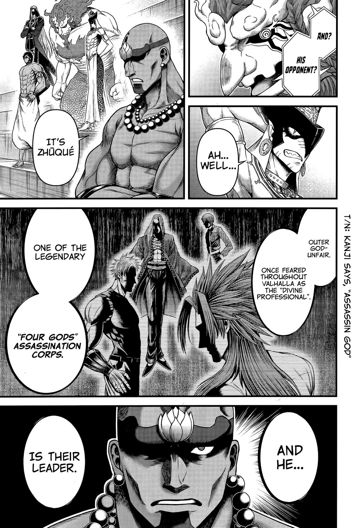 Shuumatsu no Walküre Kinden: Kamigami no Apocalypse Chap 11 - Next Chap 12