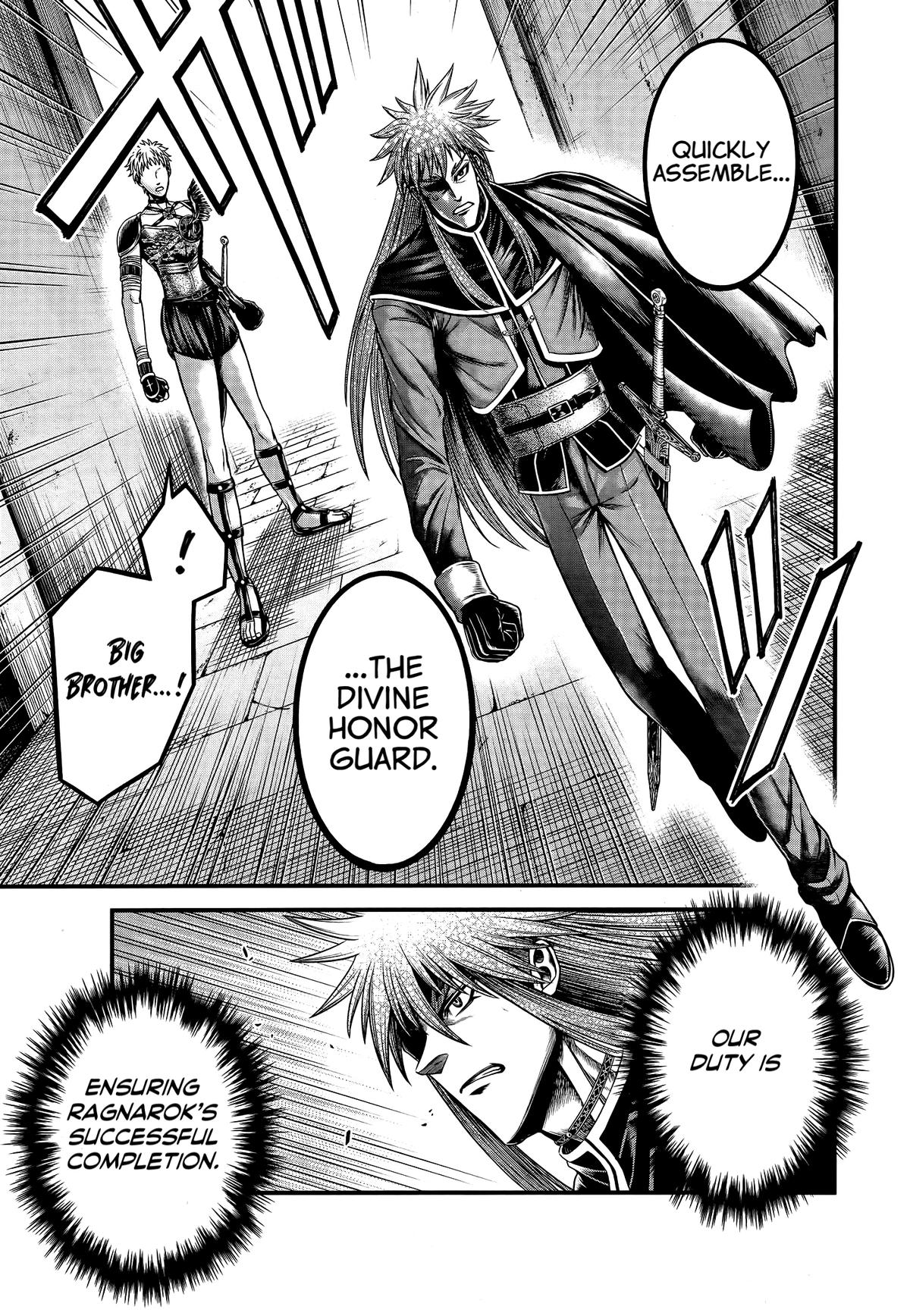 Shuumatsu no Walküre Kinden: Kamigami no Apocalypse Chap 11 - Next Chap 12