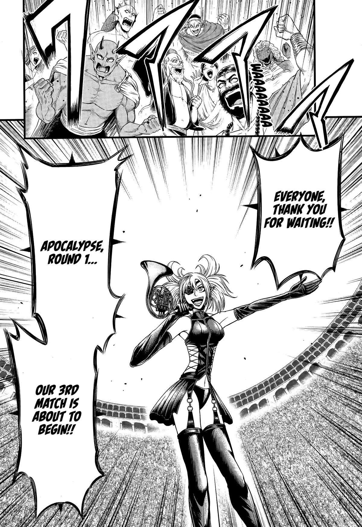 Shuumatsu no Walküre Kinden: Kamigami no Apocalypse Chap 11 - Next Chap 12