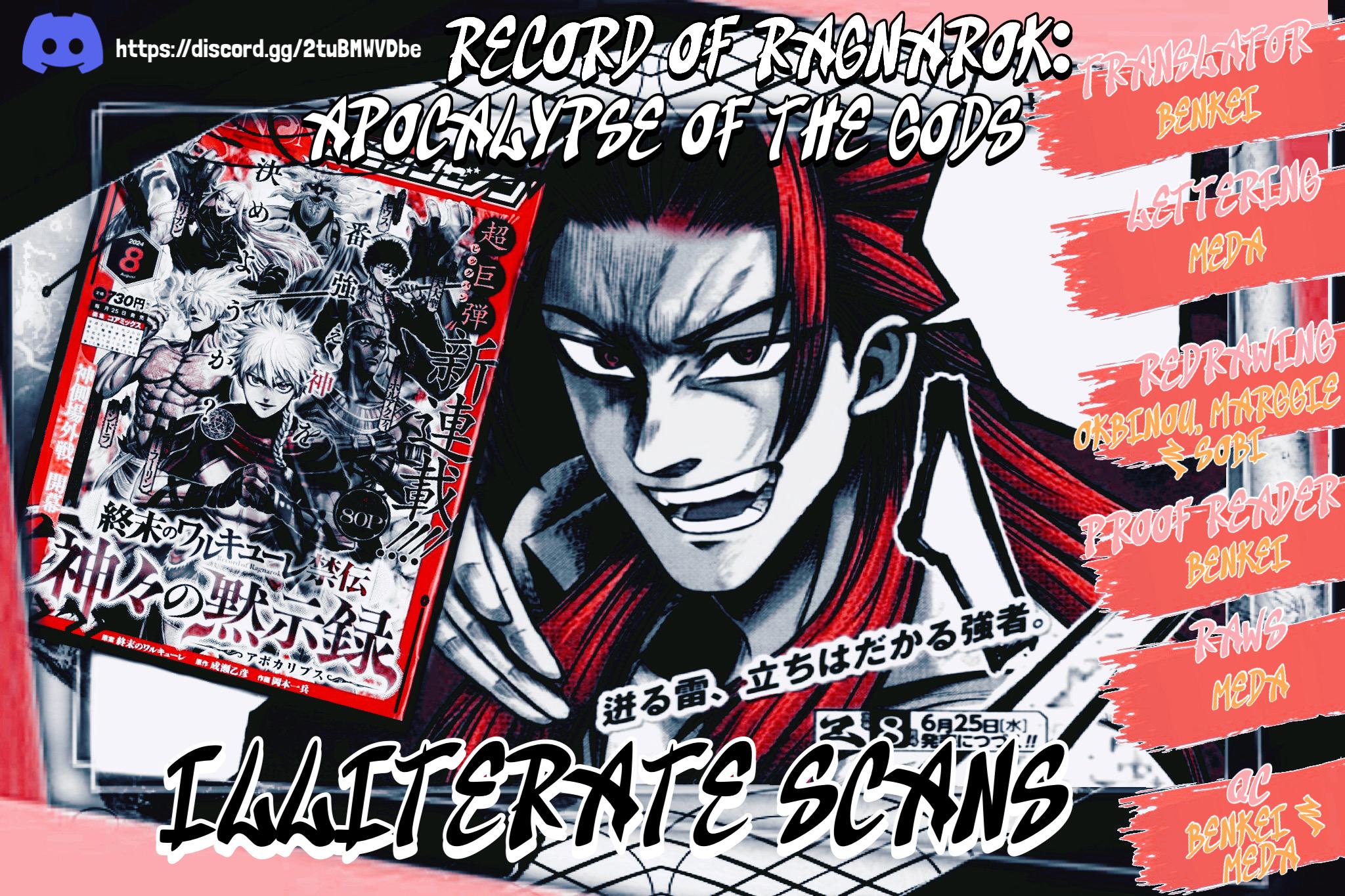 Shuumatsu no Walküre Kinden: Kamigami no Apocalypse Chap 13 - Next Chap 14