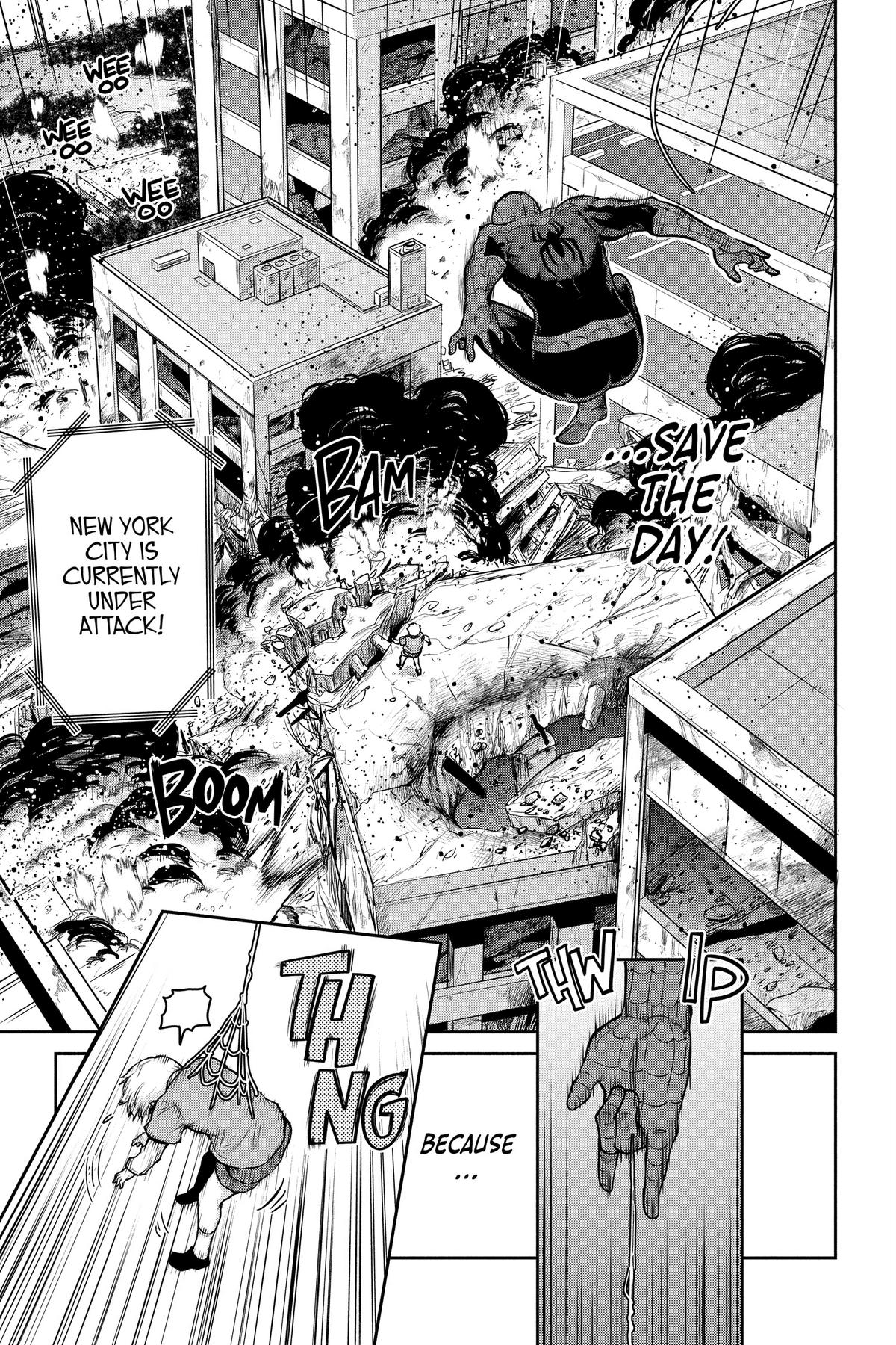 Ultraman: Along Came a Spider-Man Chap 1 - Next Chap 2