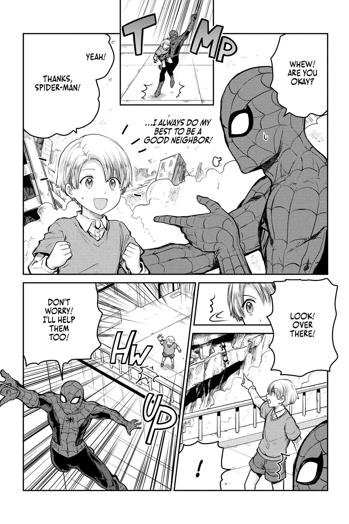 Ultraman: Along Came a Spider-Man Chap 1 - Next Chap 2