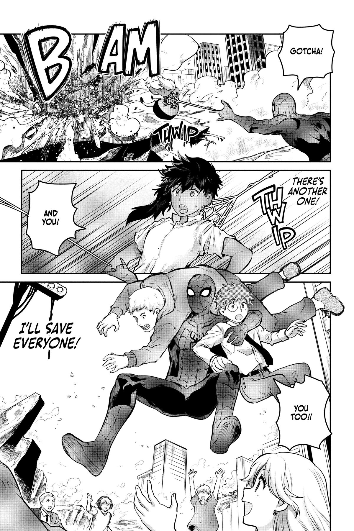 Ultraman: Along Came a Spider-Man Chap 1 - Next Chap 2