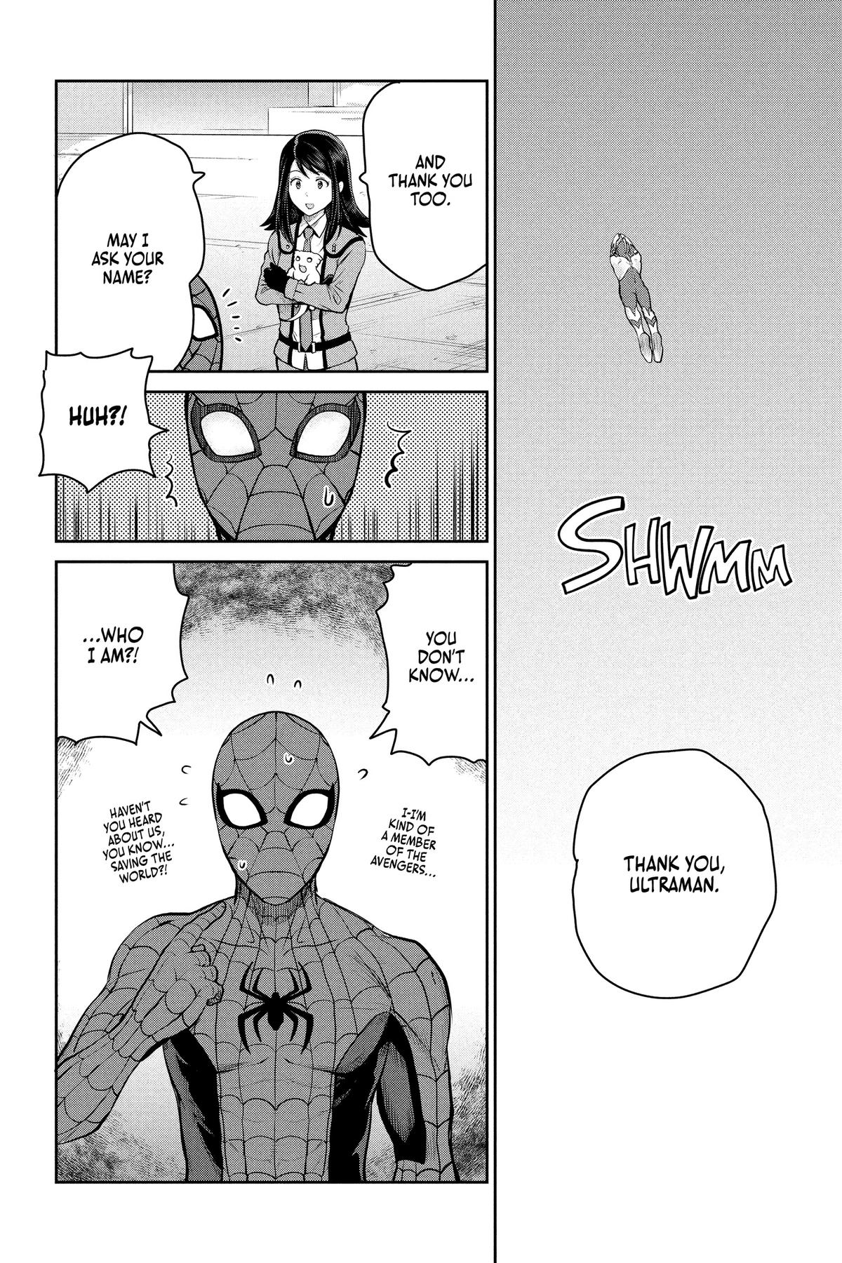 Ultraman: Along Came a Spider-Man Chap 2 - Next Chap 3