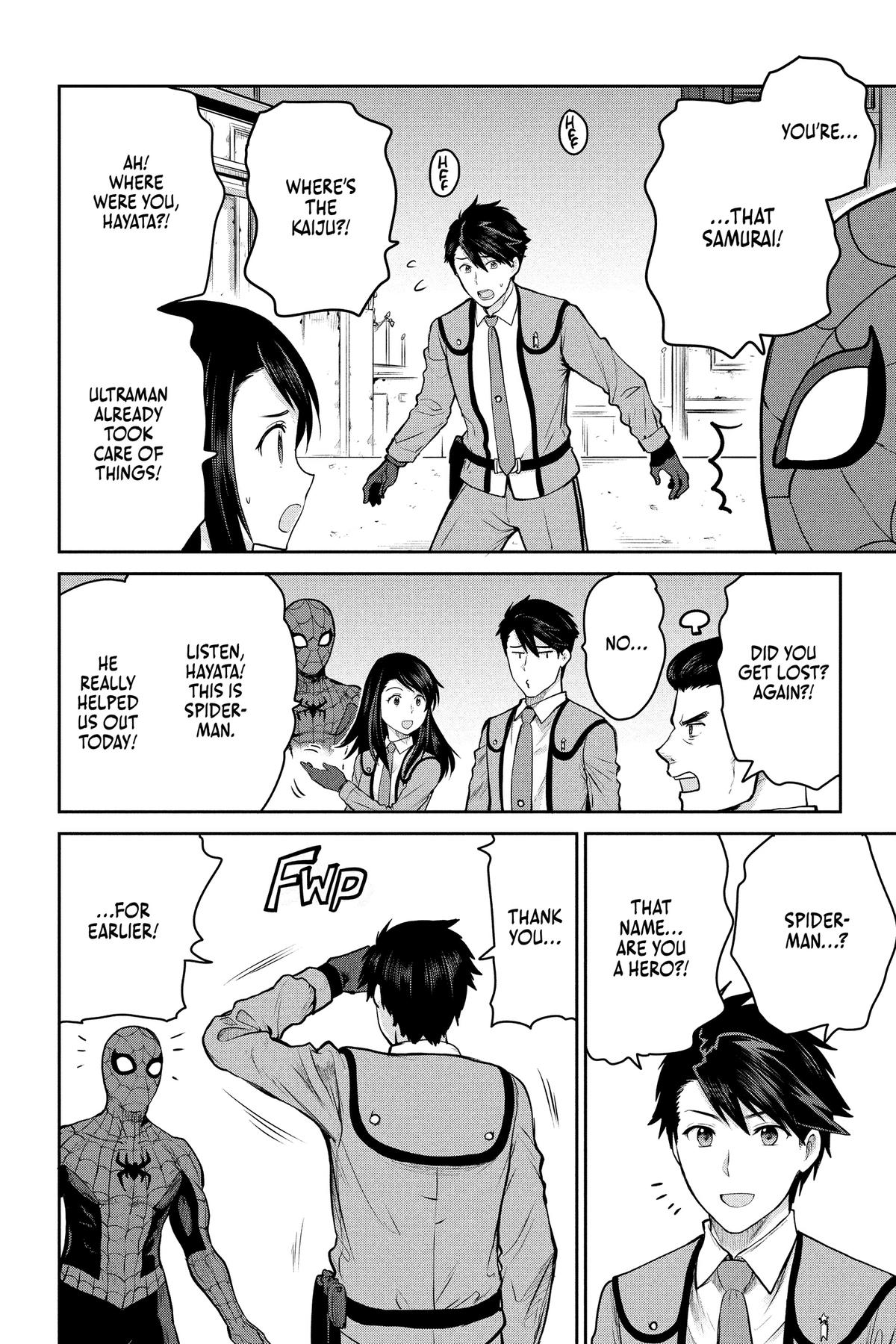 Ultraman: Along Came a Spider-Man Chap 2 - Next Chap 3