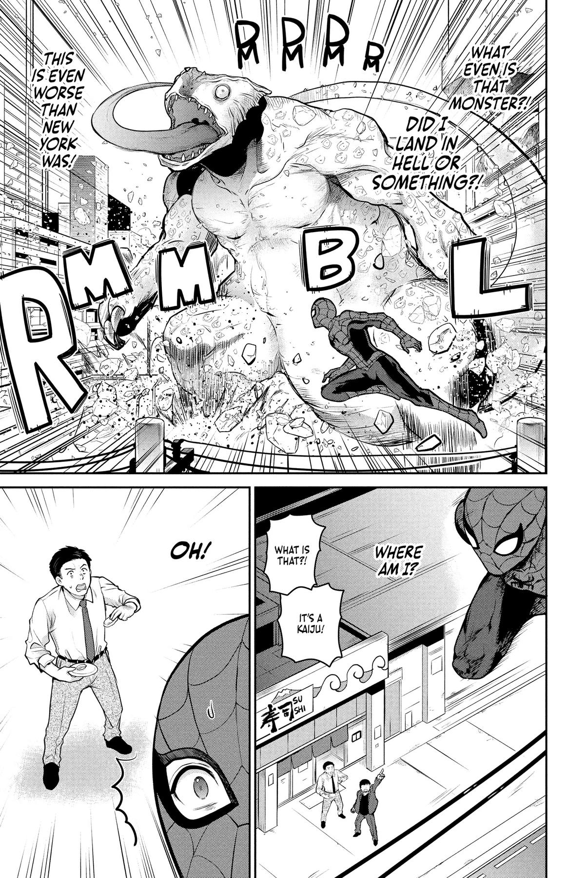 Ultraman: Along Came a Spider-Man Chap 2 - Next Chap 3