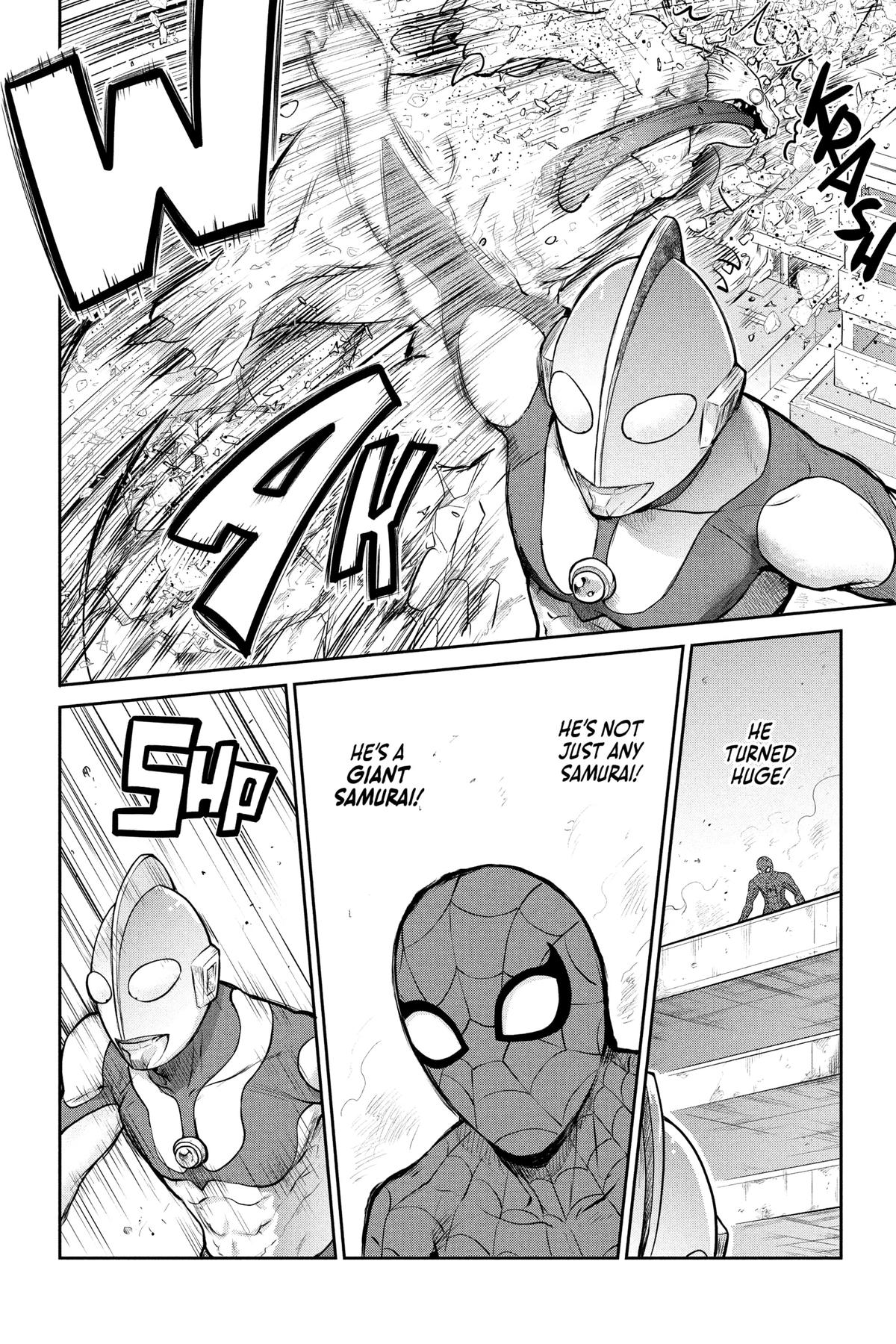 Ultraman: Along Came a Spider-Man Chap 2 - Next Chap 3