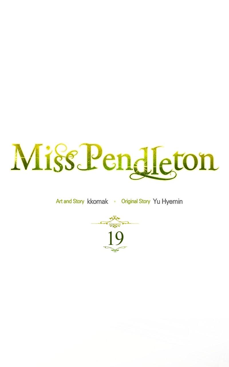 Miss Pendleton Chap 19 - Next Chap 20