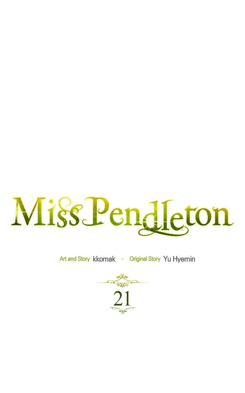 Miss Pendleton Chap 21 - Next Chap 22