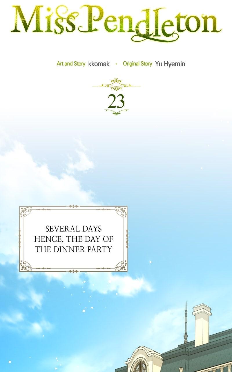 Miss Pendleton Chap 23 - Next Chap 24